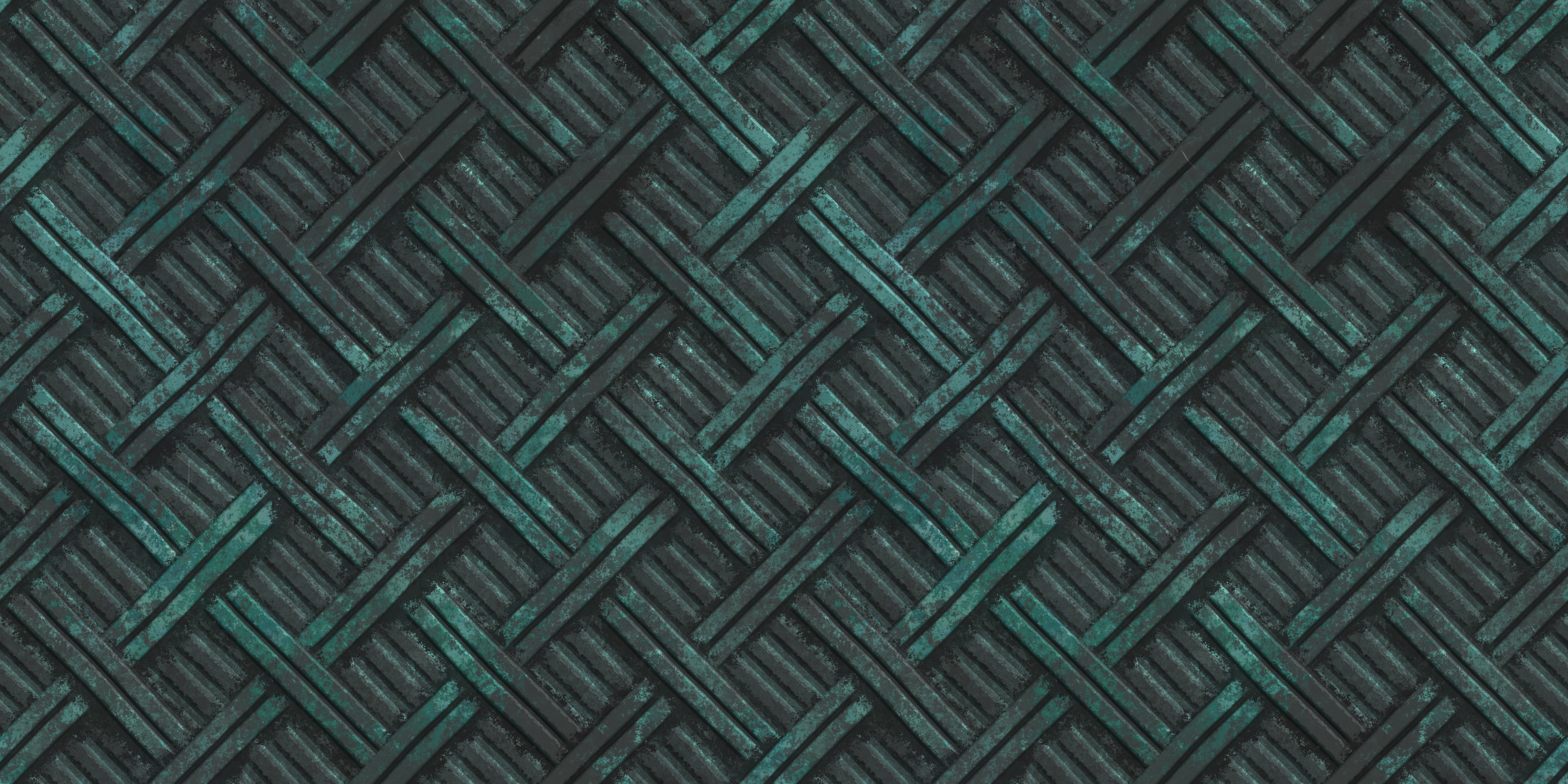 Woven Metal Pattern 4K HD Wallpaper