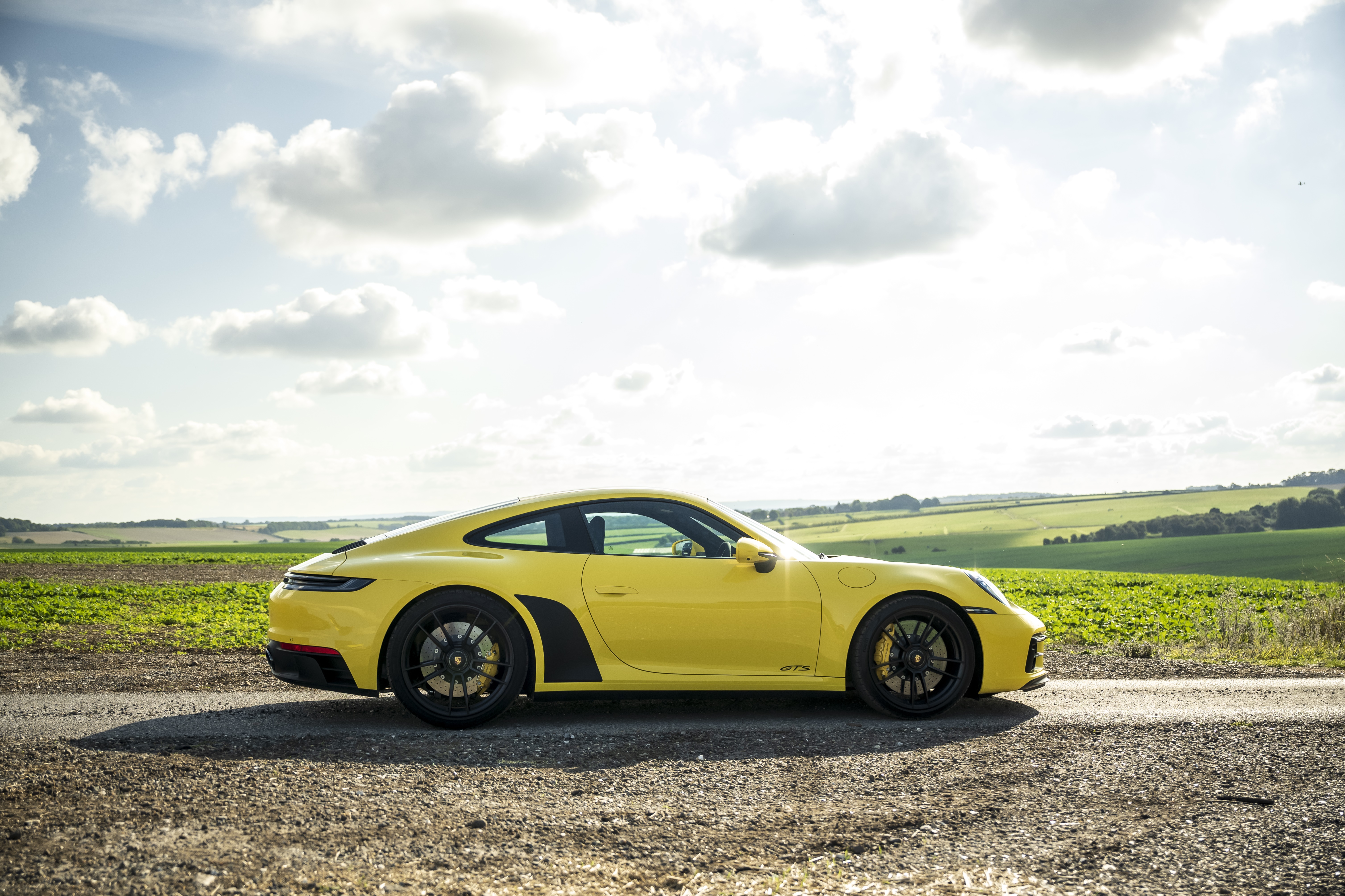 Yellow Porsche 911 Carrera GTS 4K HD Wallpaper