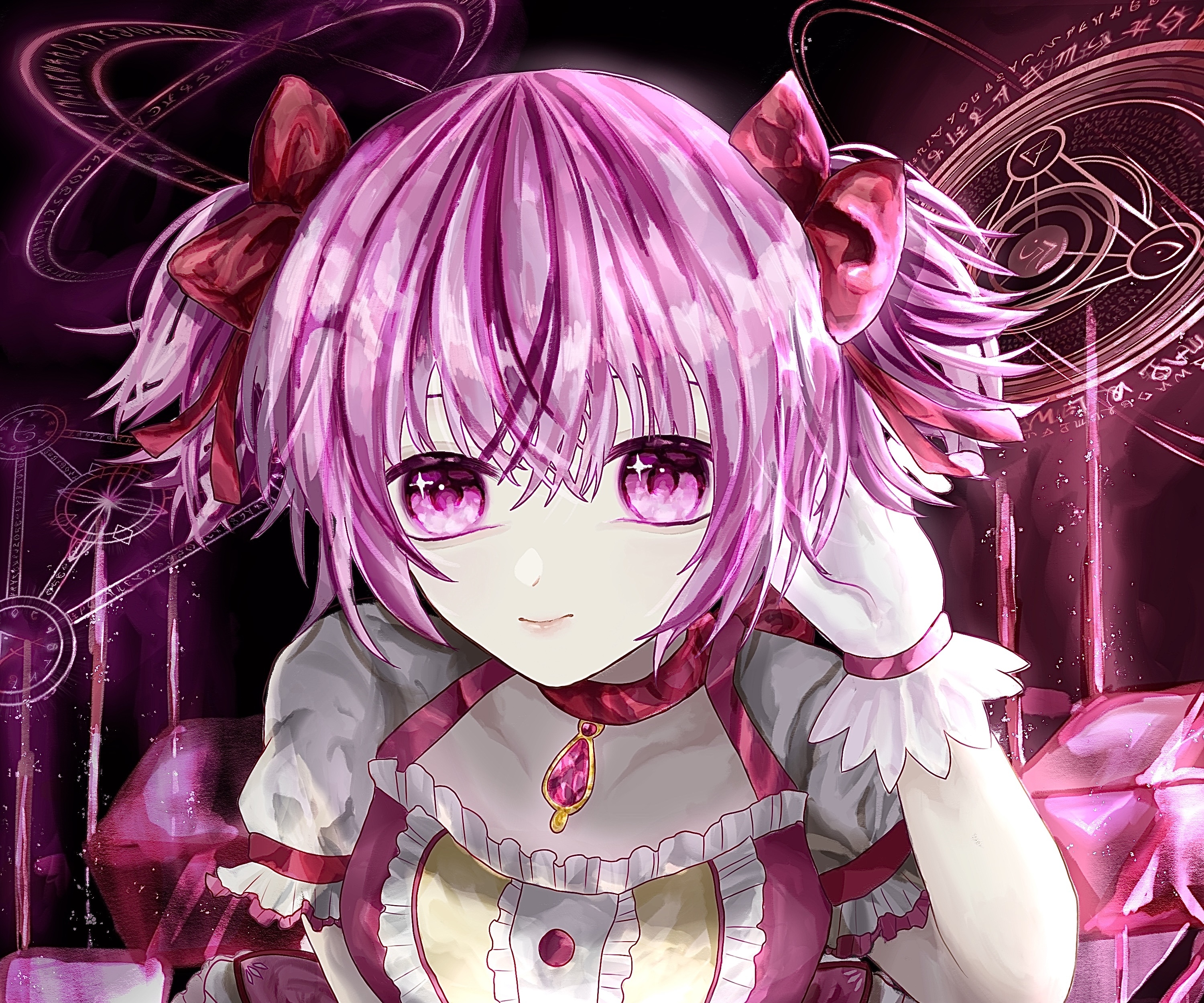 Madoka Kaname from Puella Magi Madoka Magica HD Wallpaper