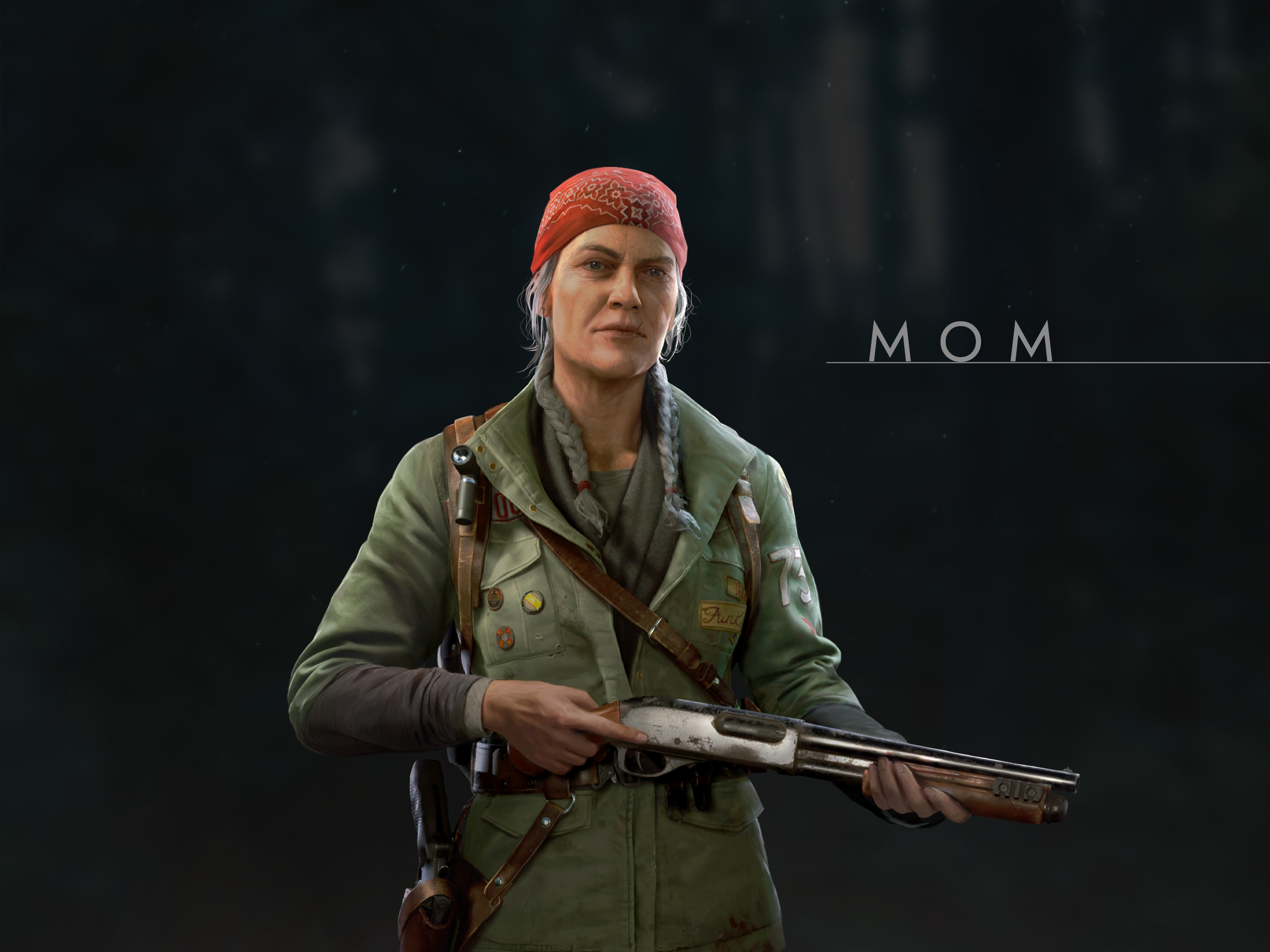 Mom from Back 4 Blood 4K HD Wallpaper