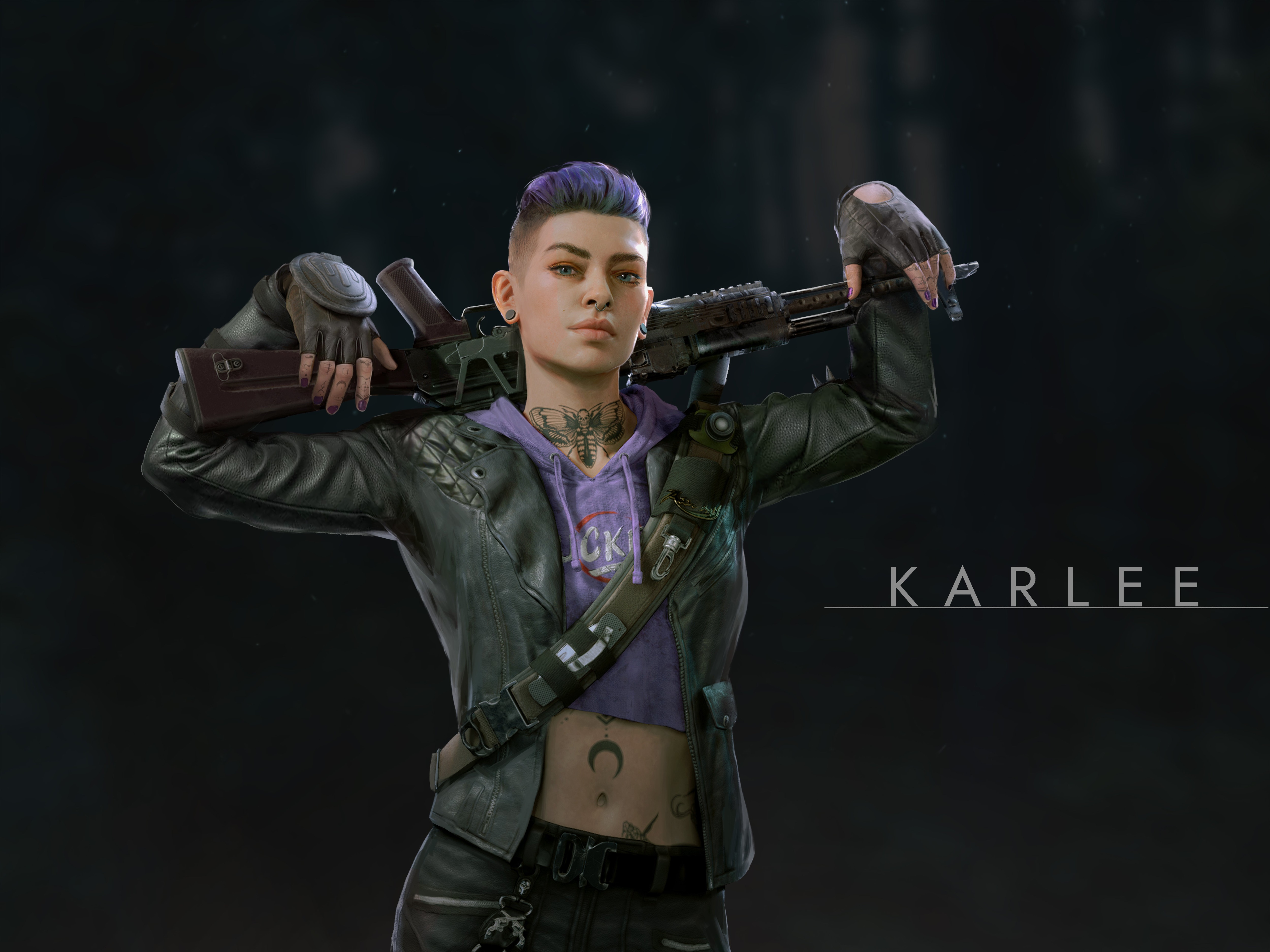 Karlee from Back 4 Blood 4K HD Wallpaper