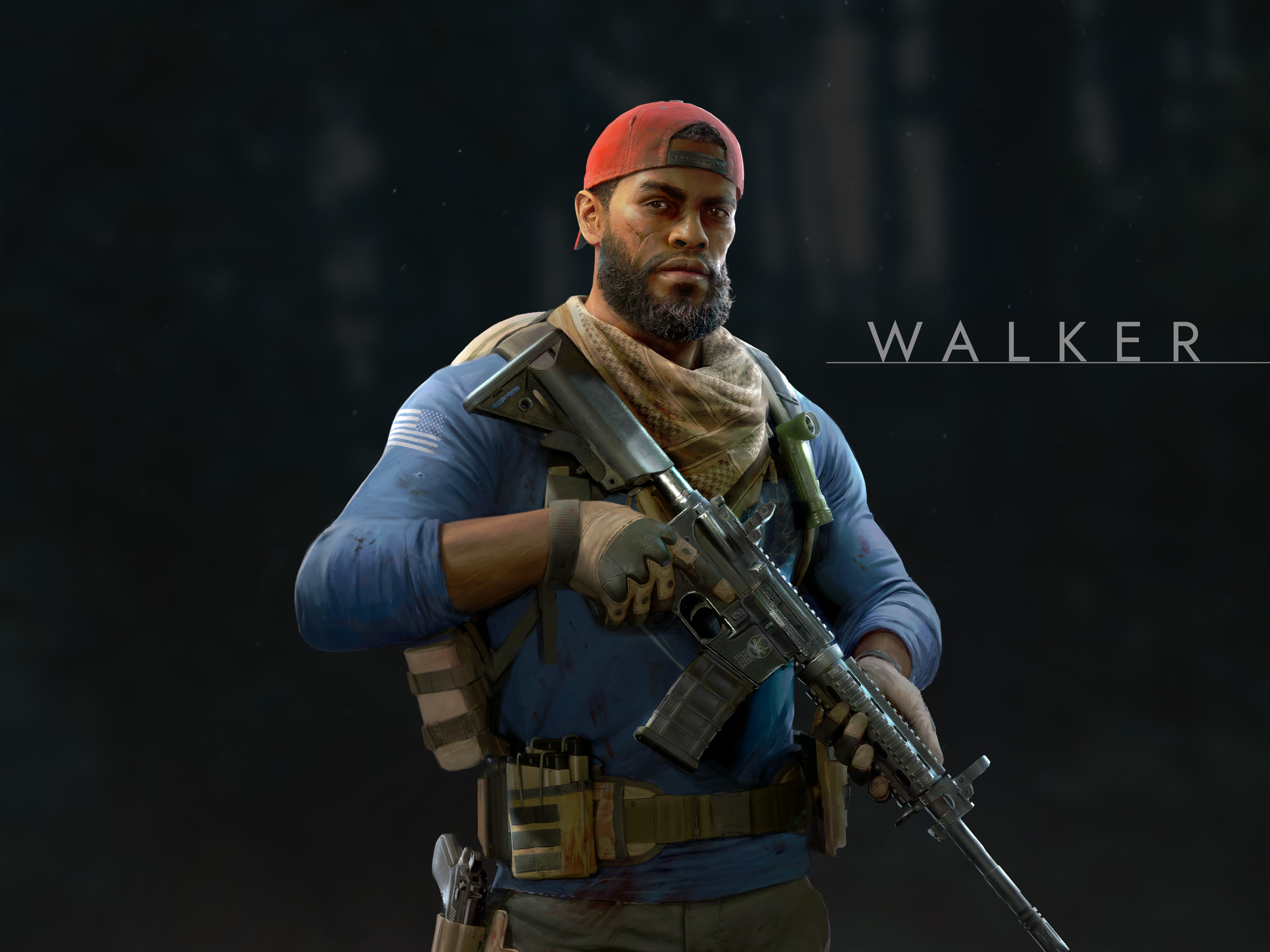 Walker from Back 4 Blood 4K HD Wallpaper