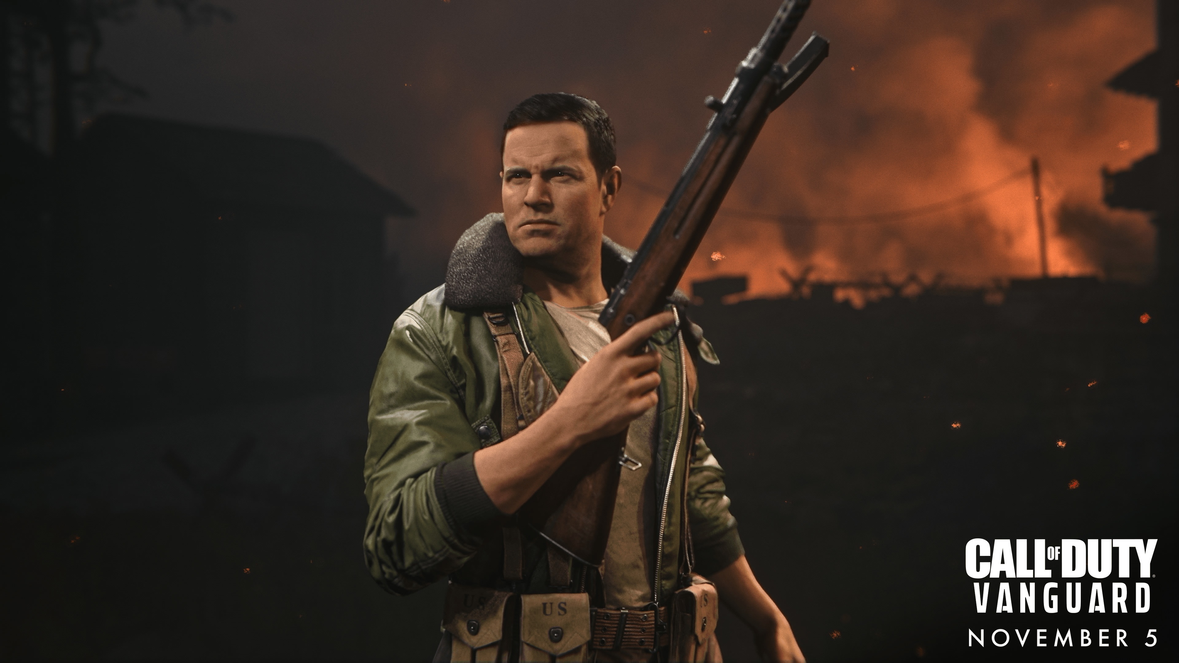 Call of Duty: Vanguard character with rifle HD Wallpaper