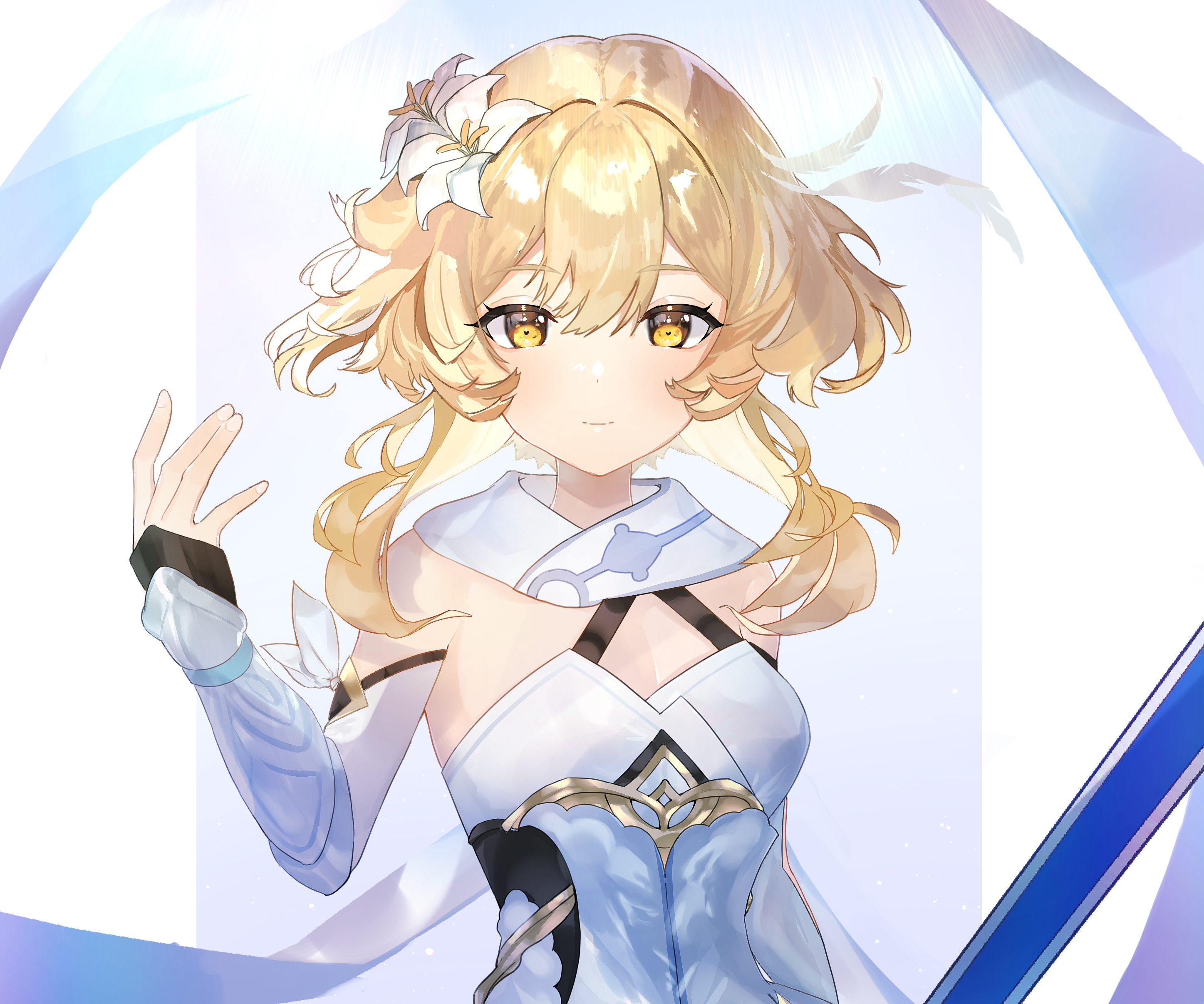 Lumine from Genshin Impact HD Wallpaper
