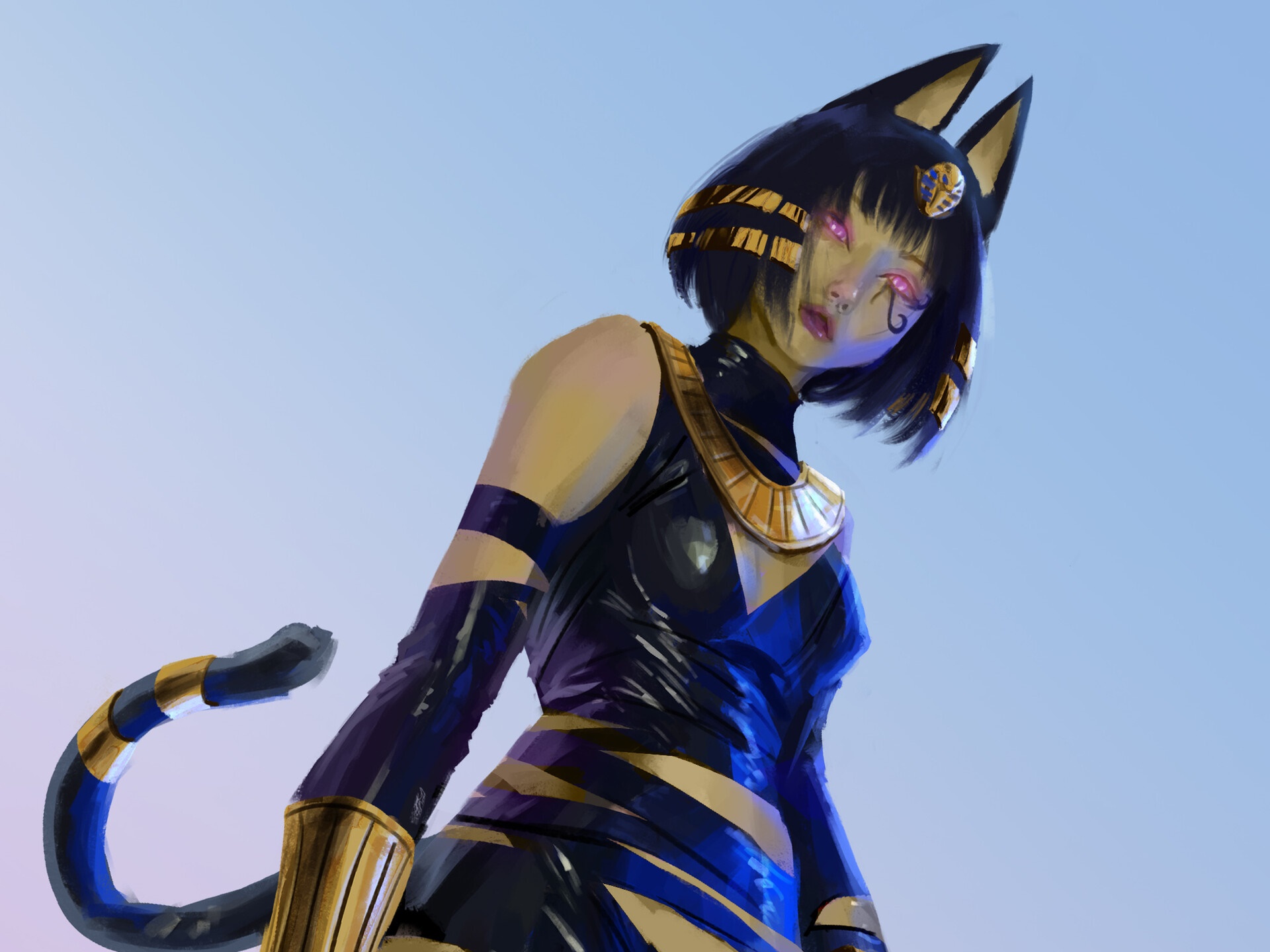 Ankha from Animal Crossing HD Wallpaper