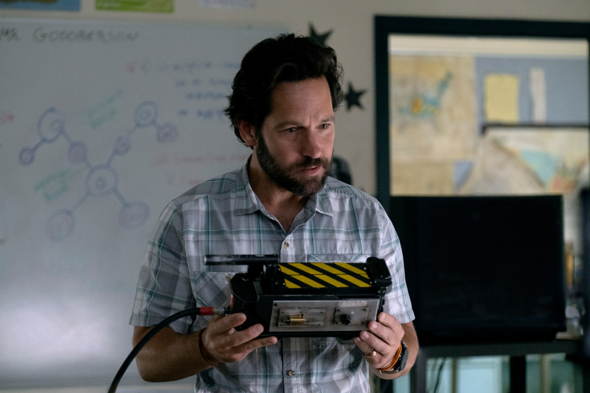 Paul Rudd from Ghostbusters: Afterlife HD Wallpaper