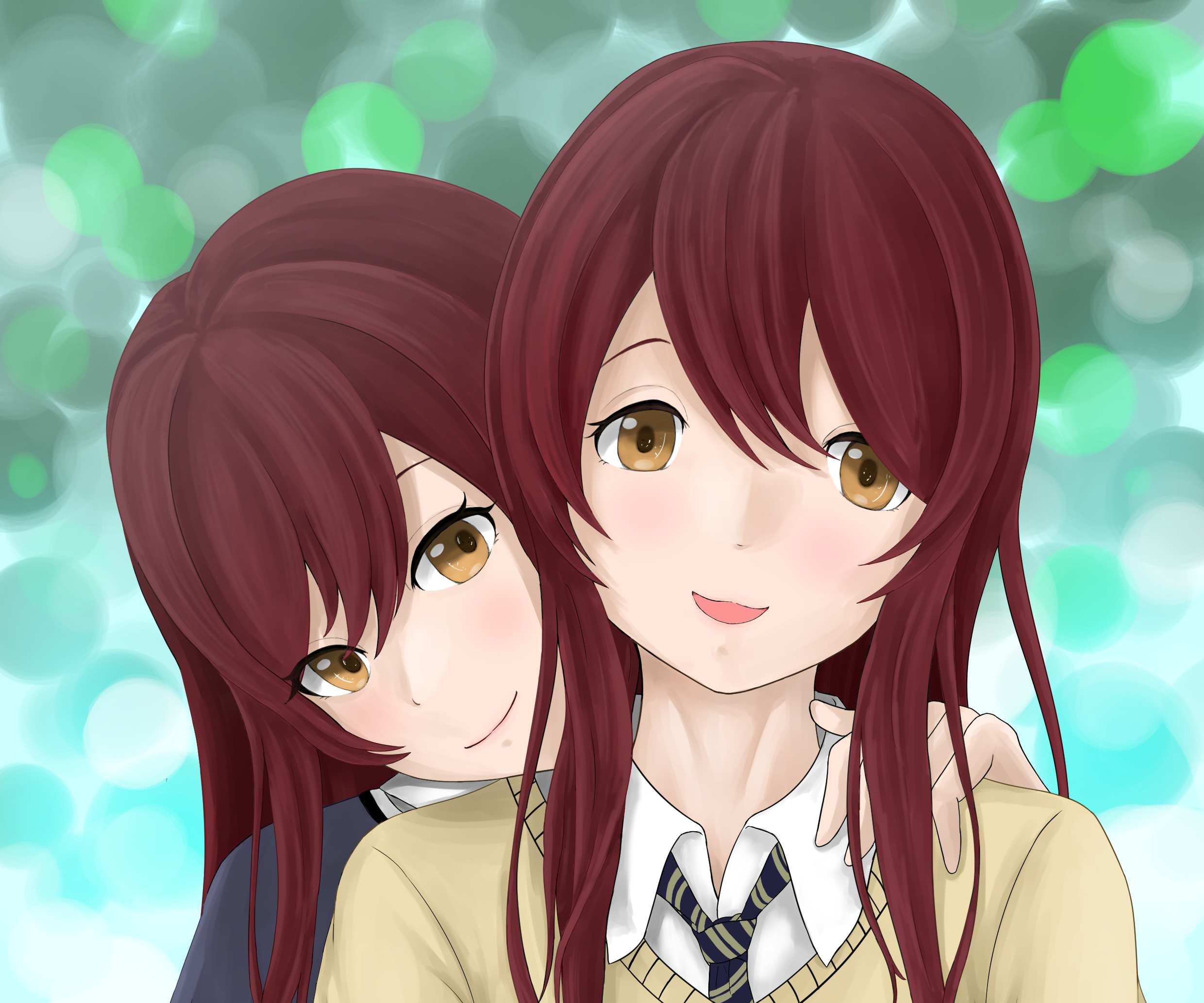 Tenka and Amana Osaki from THE IDOLM@STER: Shiny Colors HD Wallpaper