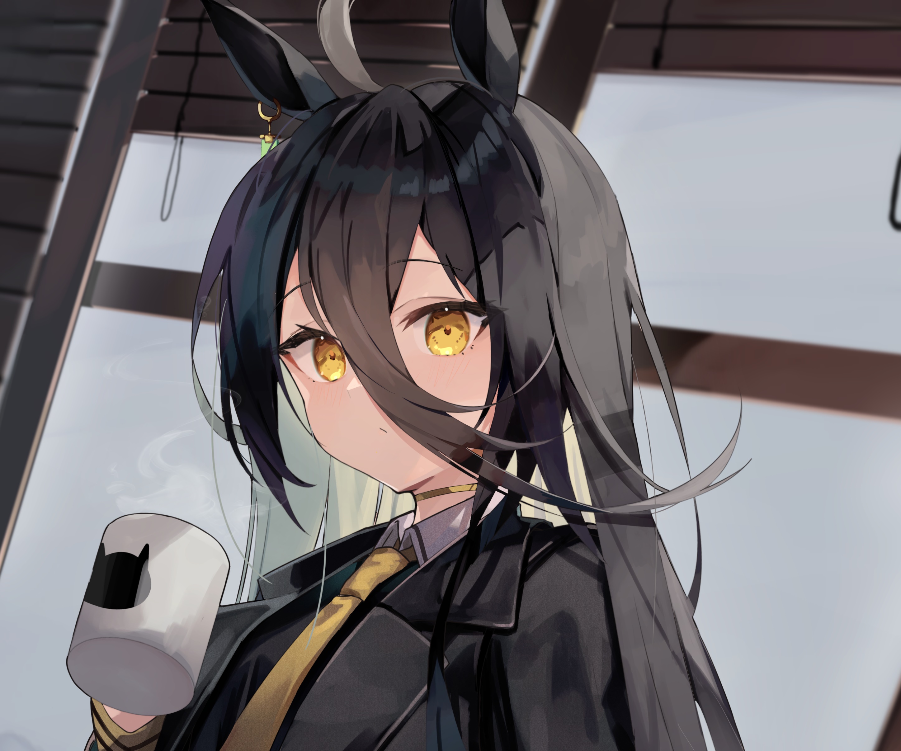 Manhattan Café from Uma Musume: Pretty Derby HD Wallpaper