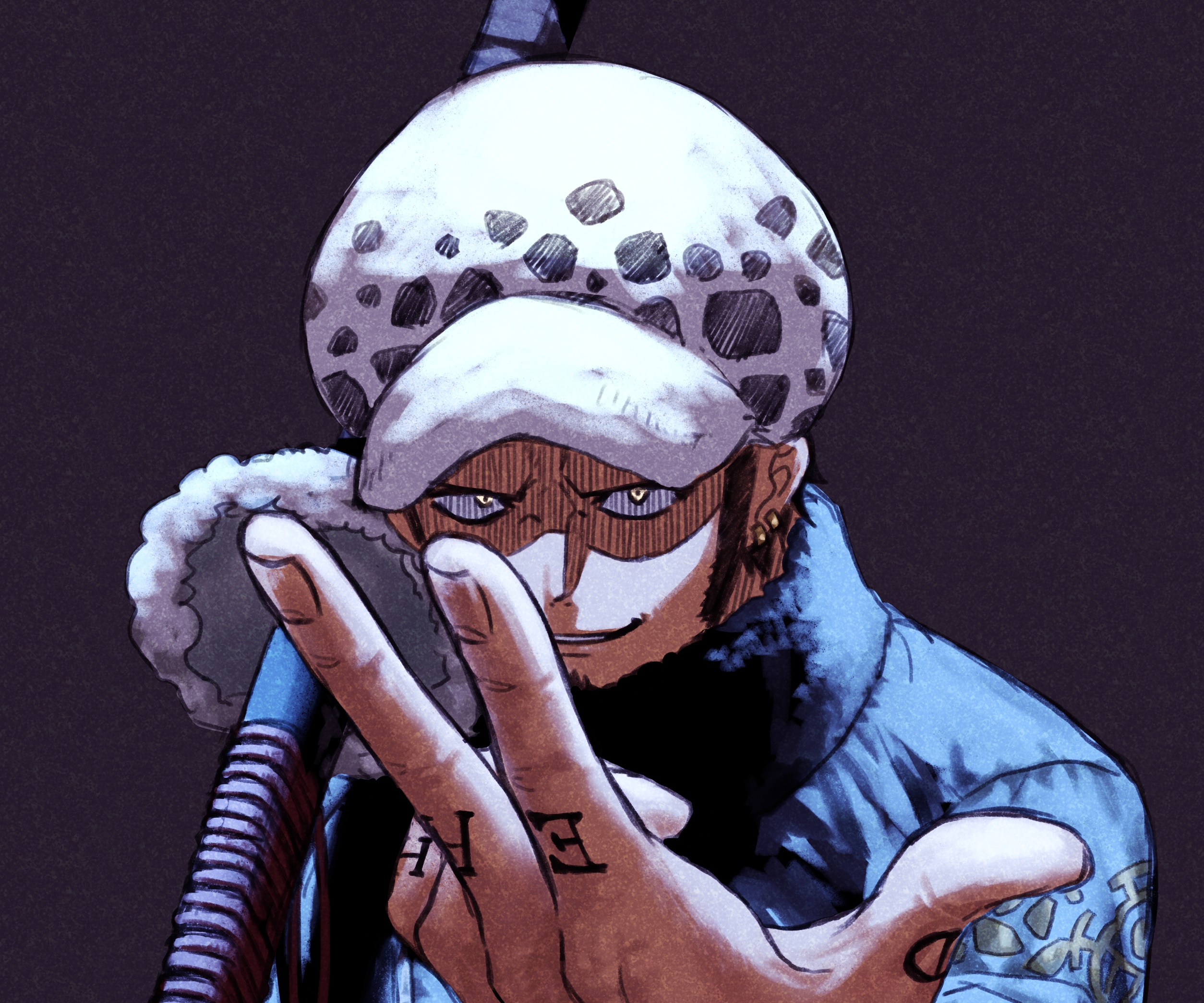 Trafalgar Law from One Piece HD Wallpaper