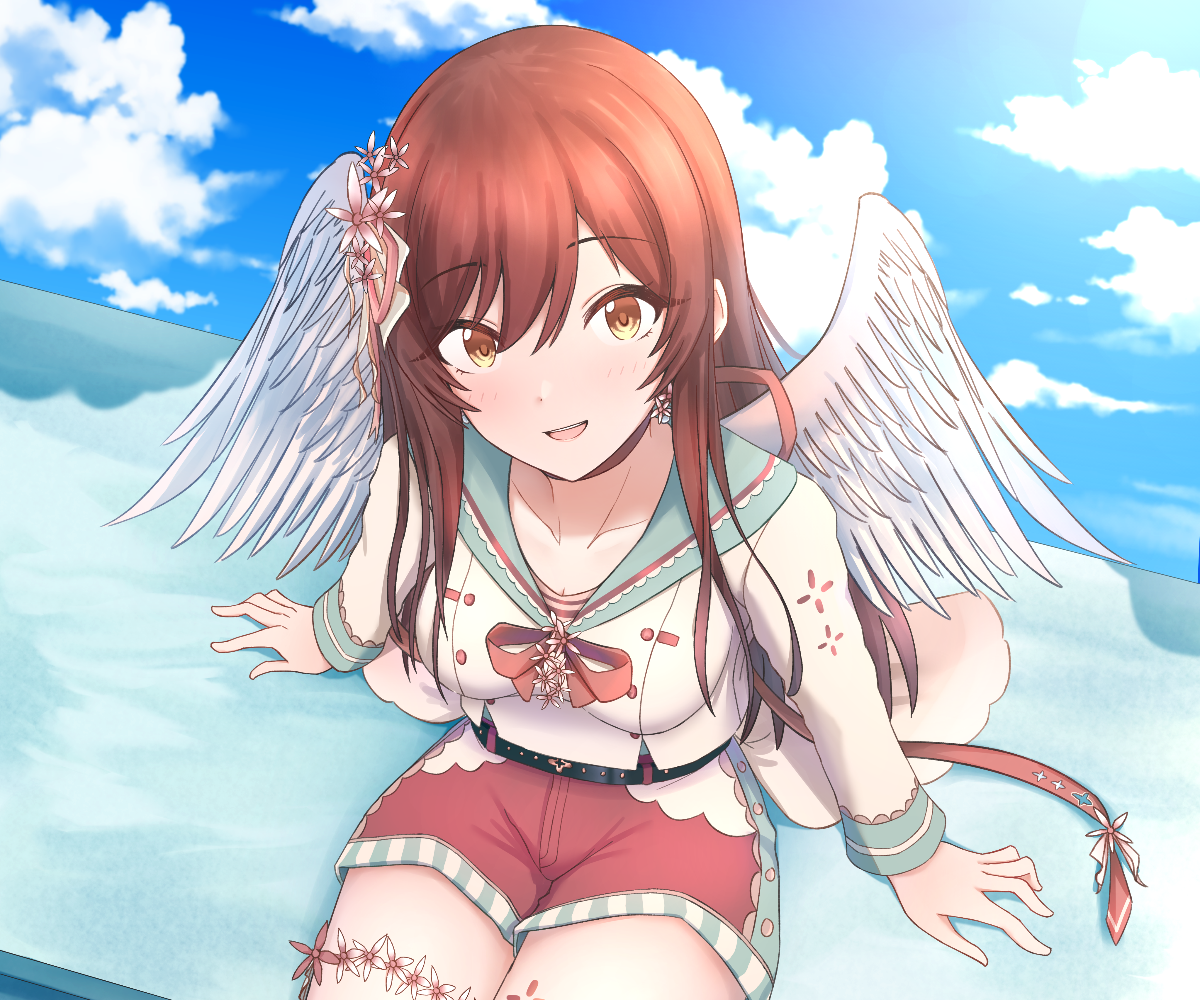 Amana Osaki from The IDOLM@STER: Shiny Colors 4K HD Wallpaper