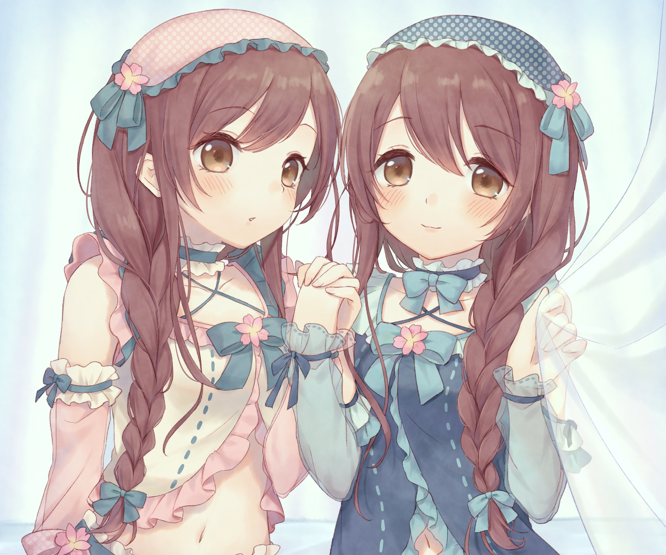 Amana Osaki and Tenka Osaki from THE IDOLM@STER: Shiny Colors HD Wallpaper