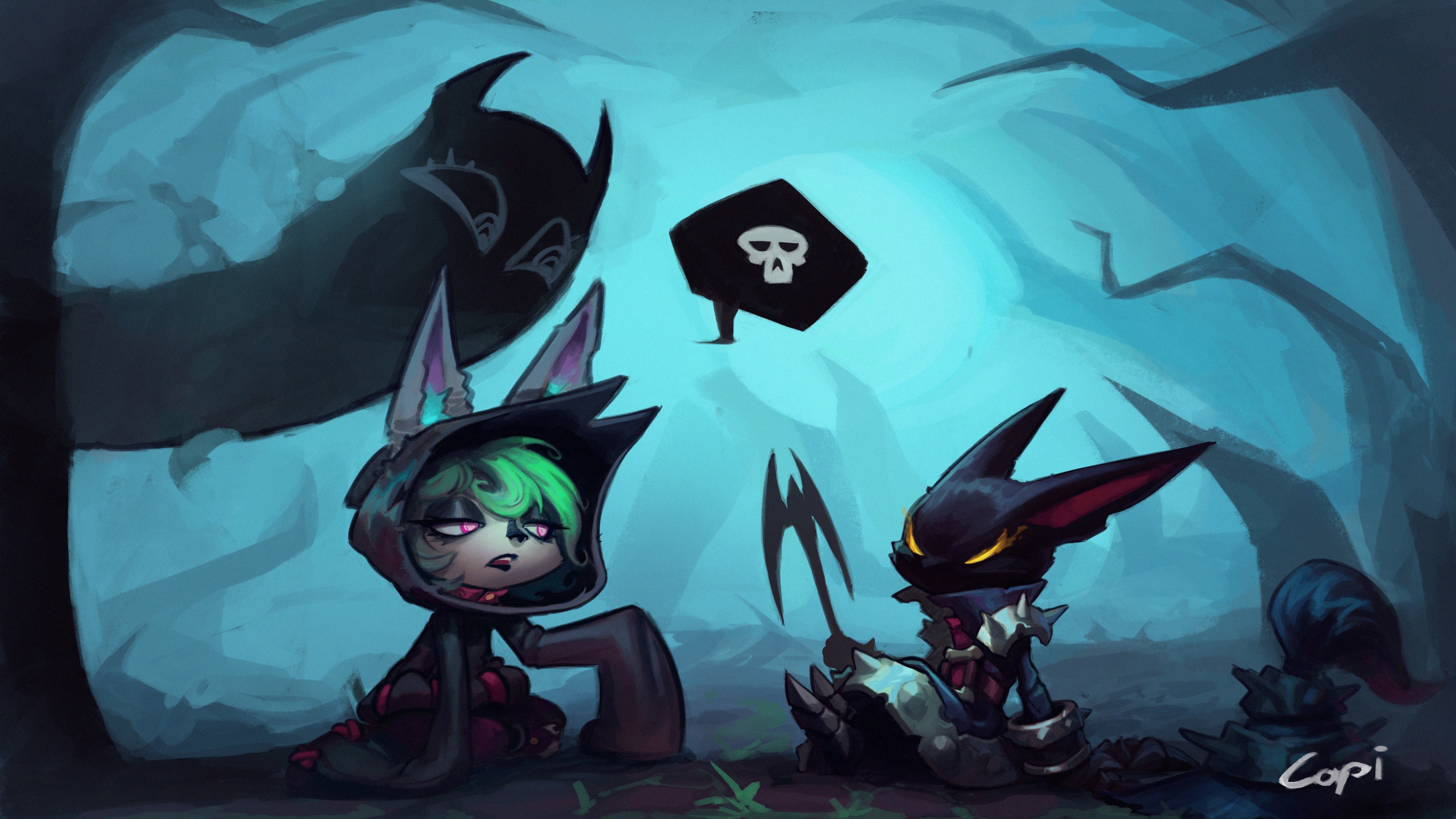 Vex from League of Legends 4K HD Wallpaper