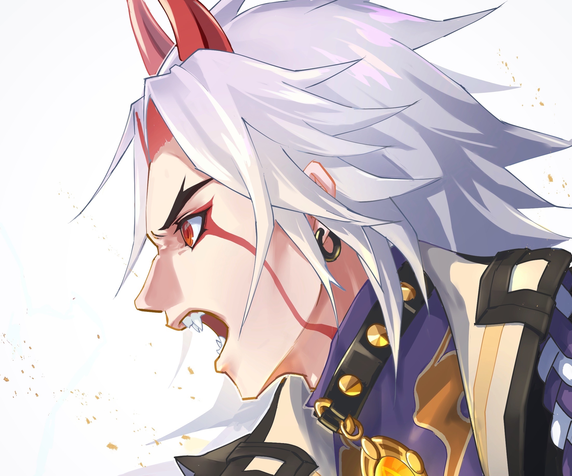 Arataki Itto from Genshin Impact HD Wallpaper