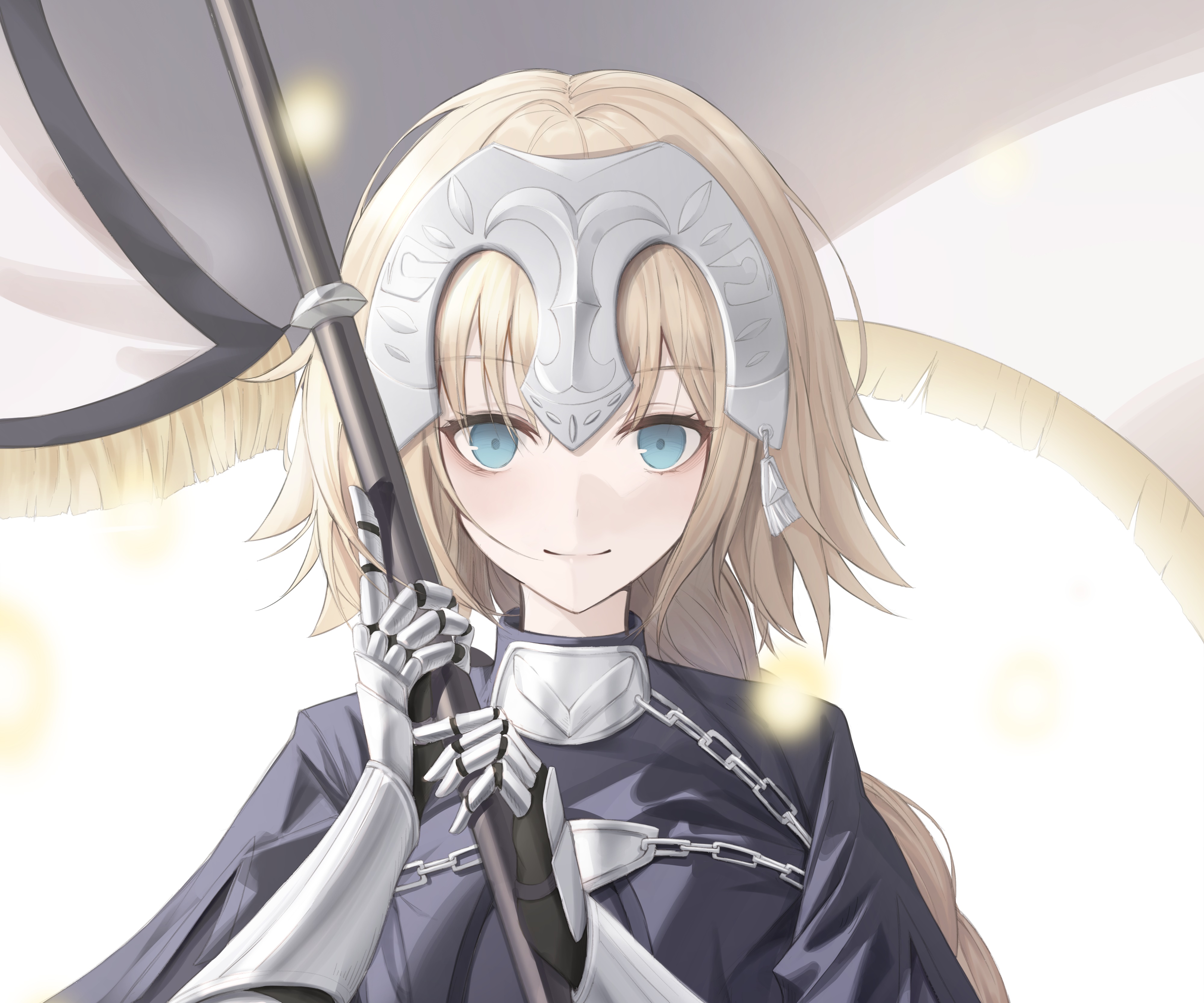 Joan of Arc from Fate/Apocrypha 4K HD Wallpaper