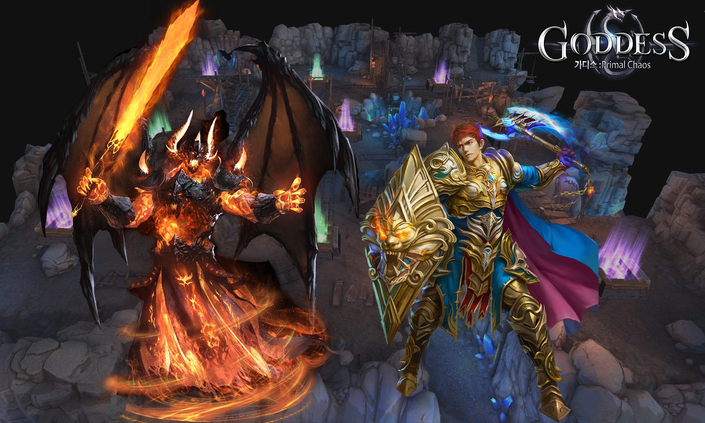 Goddess: Primal Chaos characters HD Wallpaper