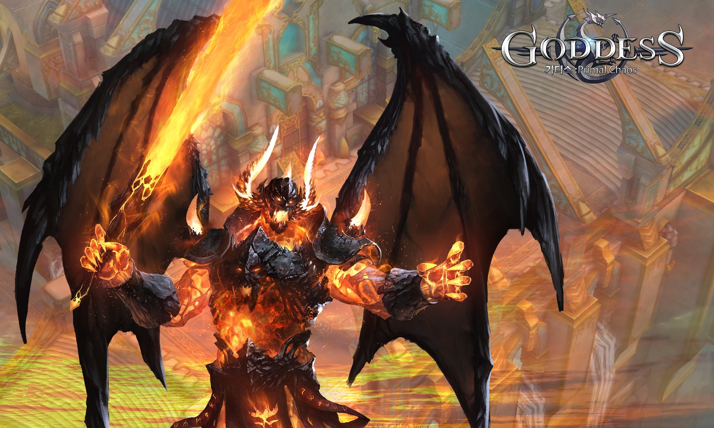 Goddess: Primal Chaos game art HD Wallpaper