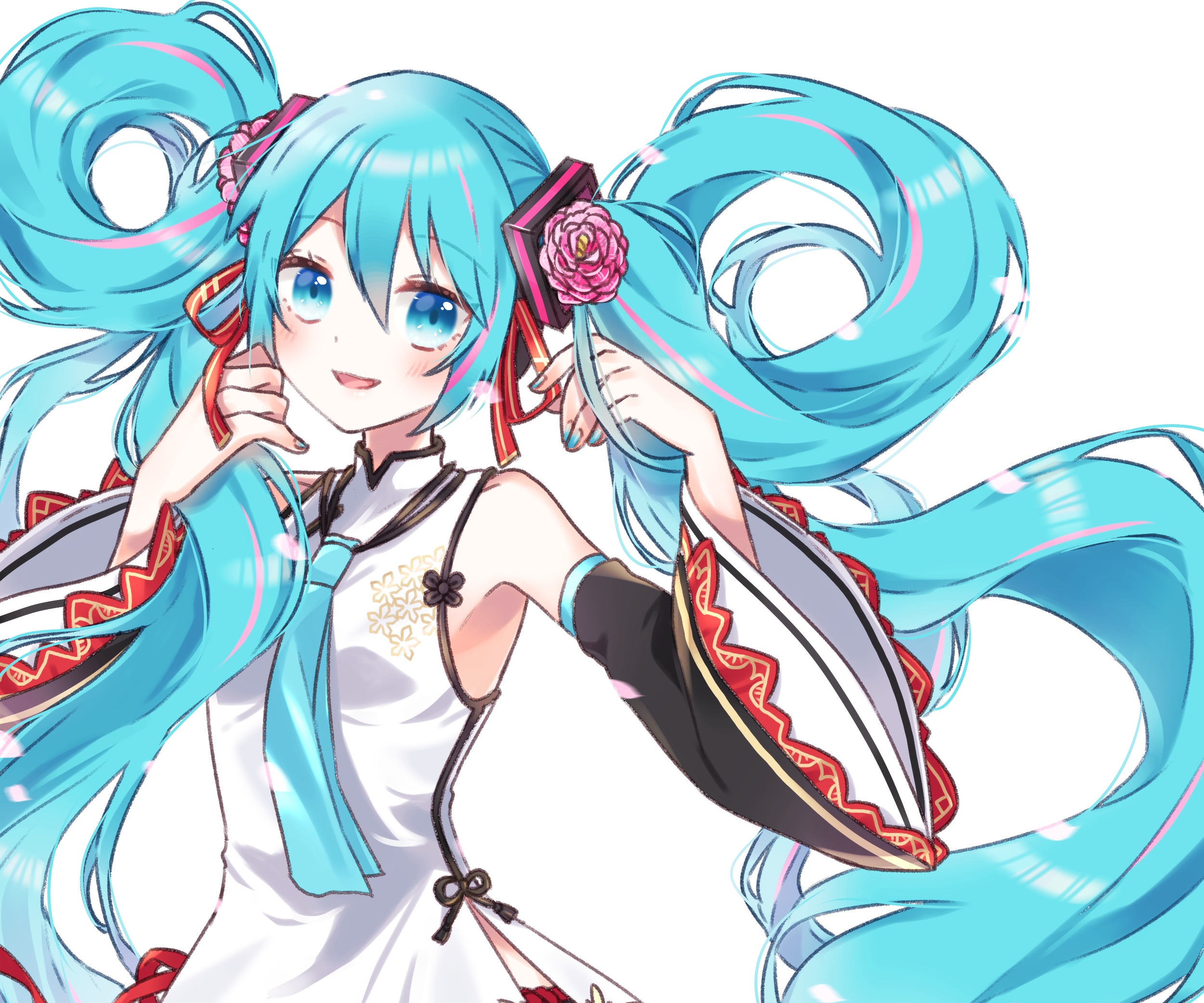 Hatsune Miku from Vocaloid HD Wallpaper