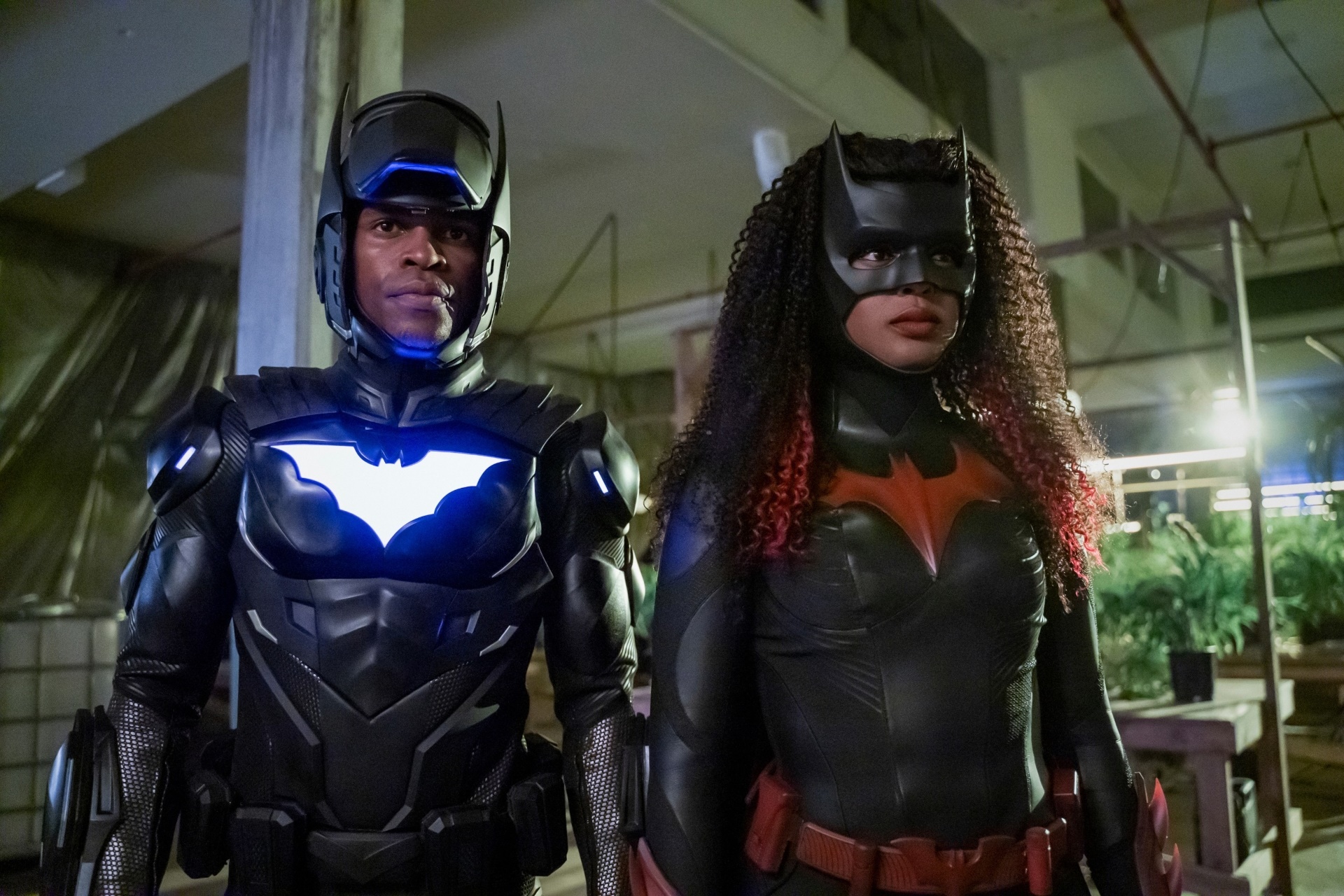 Ryan Wilder and Mary Hamilton as Batwoman and ??? from Batwoman HD Wallpaper