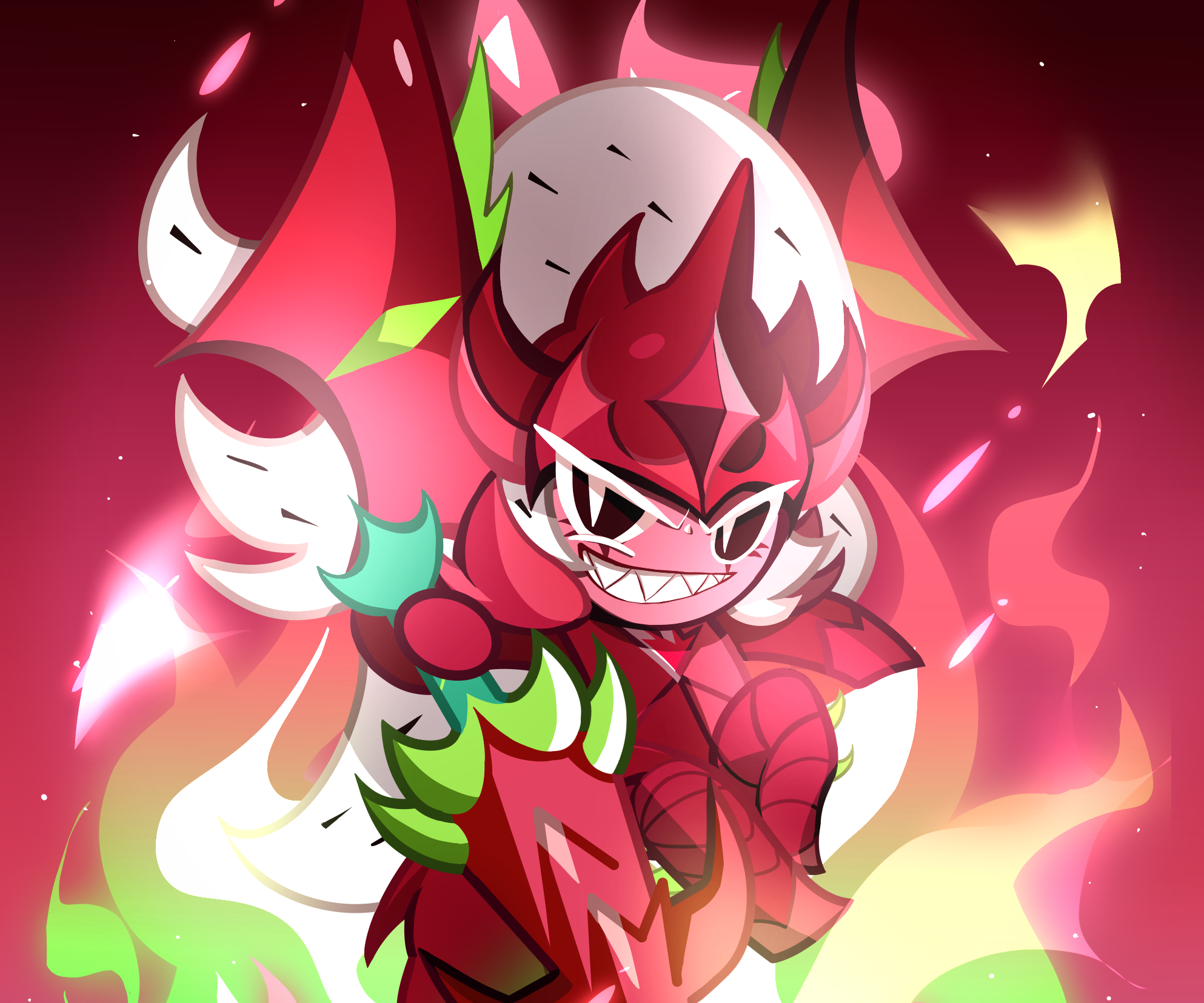 Pitaya Dragon Cookie from Cookie Run OvenBreak HD Wallpaper