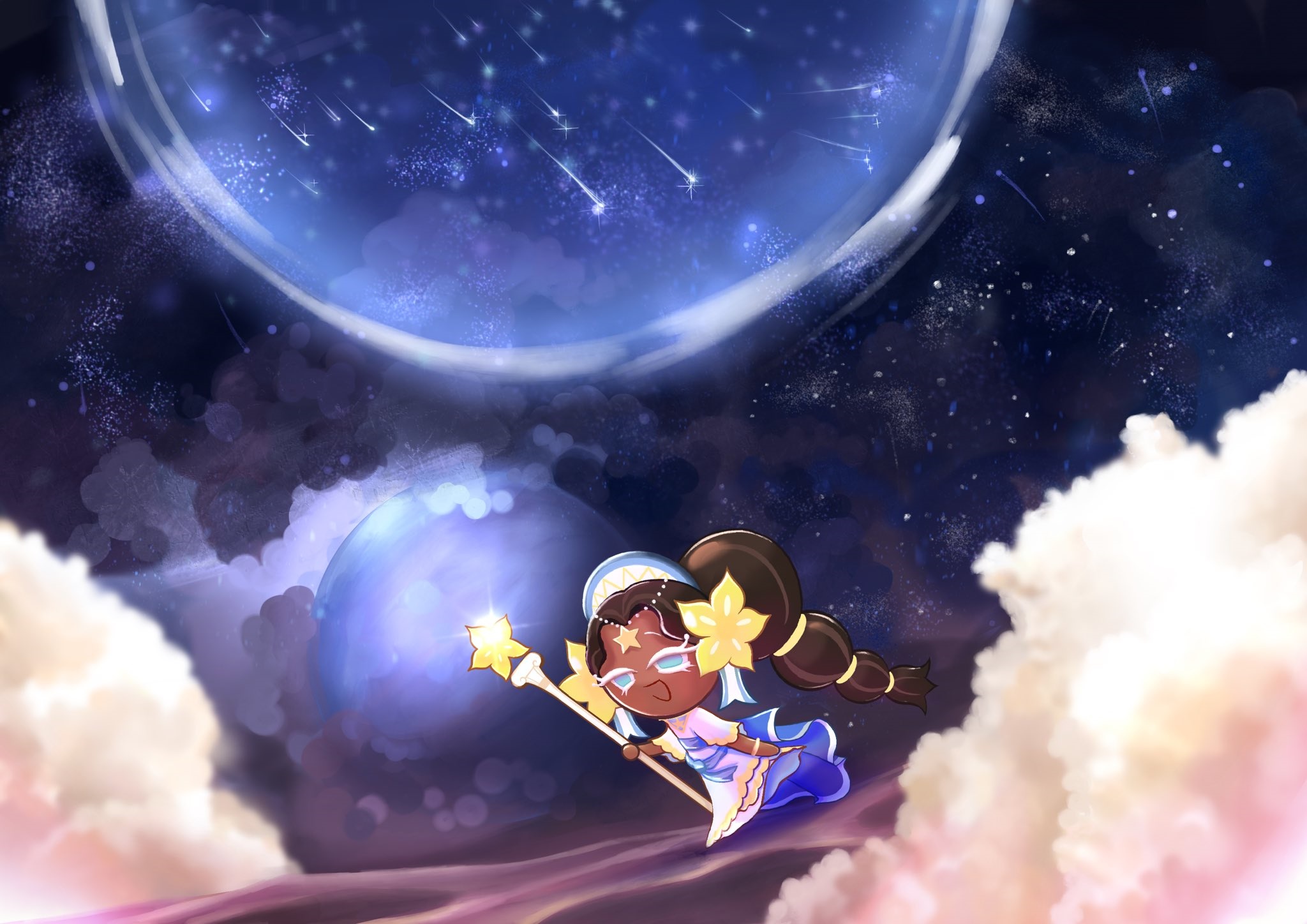 Starfruit Cookie from Cookie Run: OvenBreak HD Wallpaper
