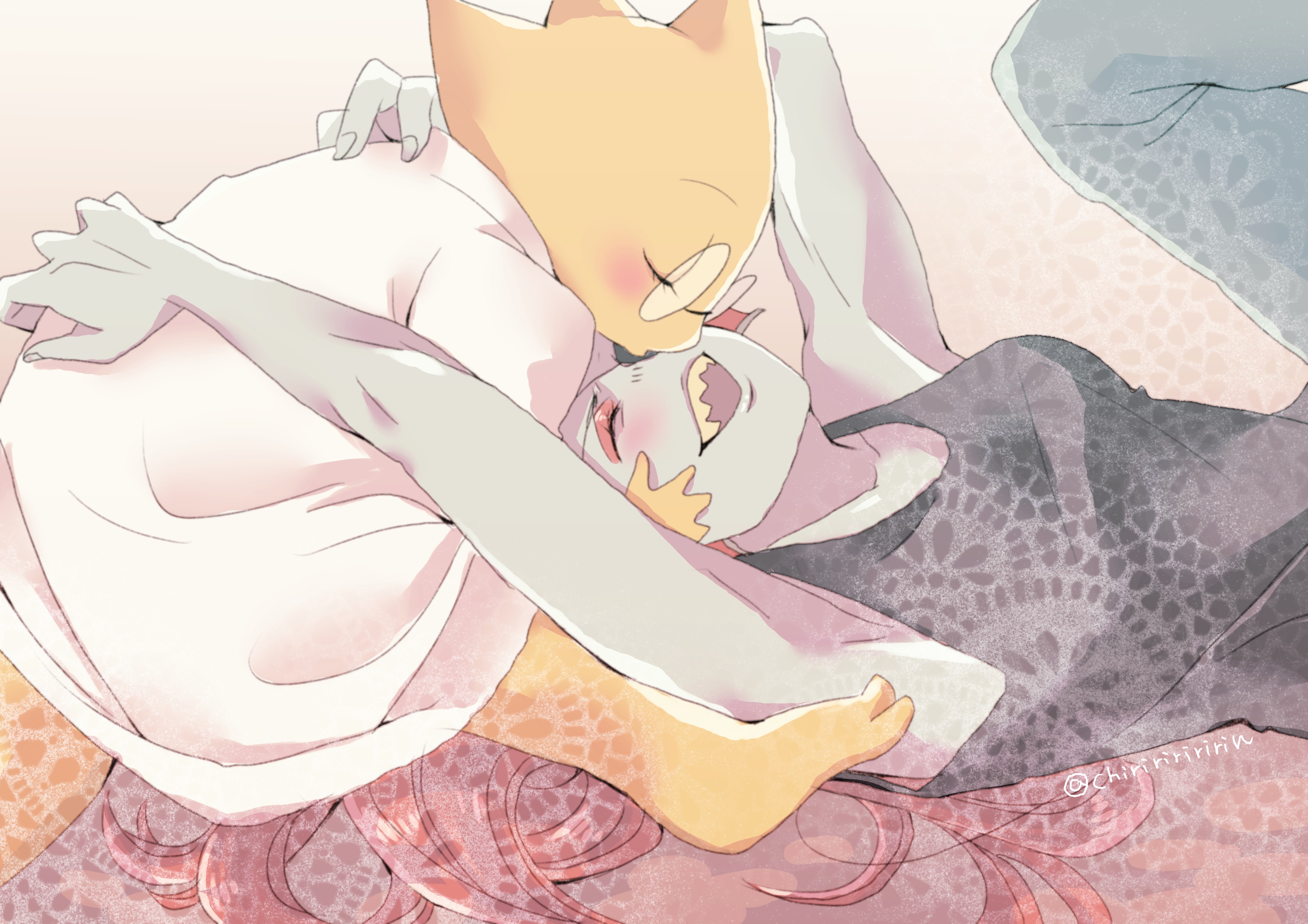 Undyne and Alphys from Undertale HD Wallpaper