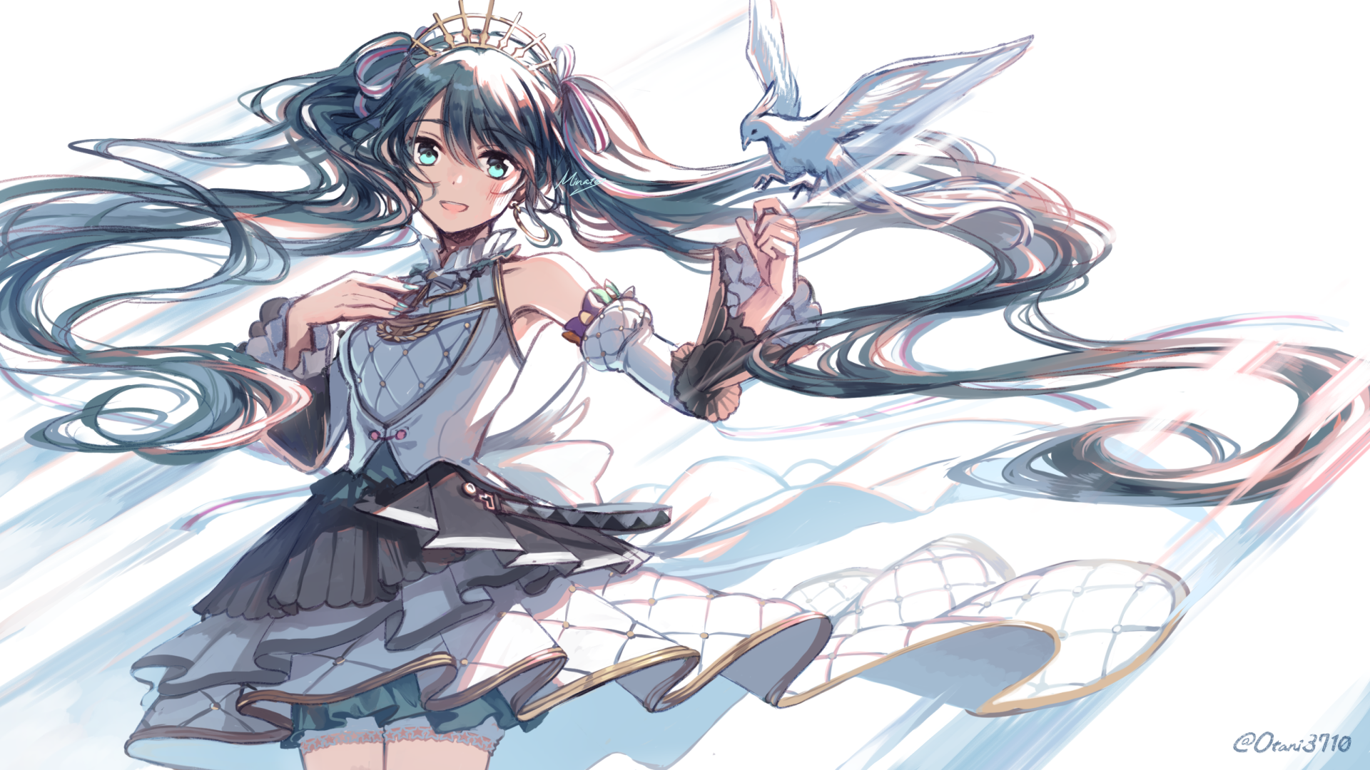 Hatsune Miku from Project Sekai: Colorful Stage! HD Wallpaper