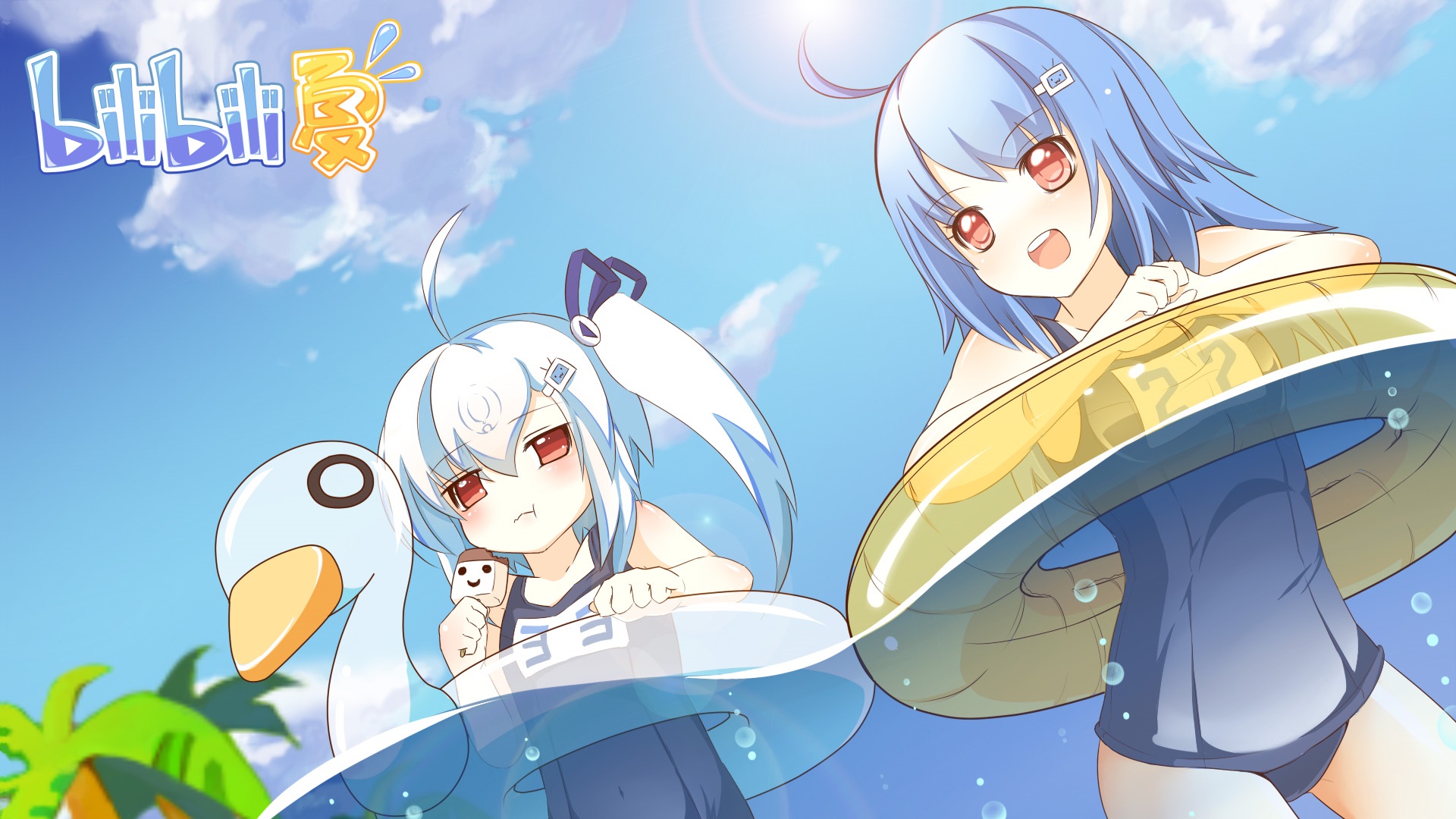 Bili Bili Summer with Girls 22 and 33 HD Wallpaper