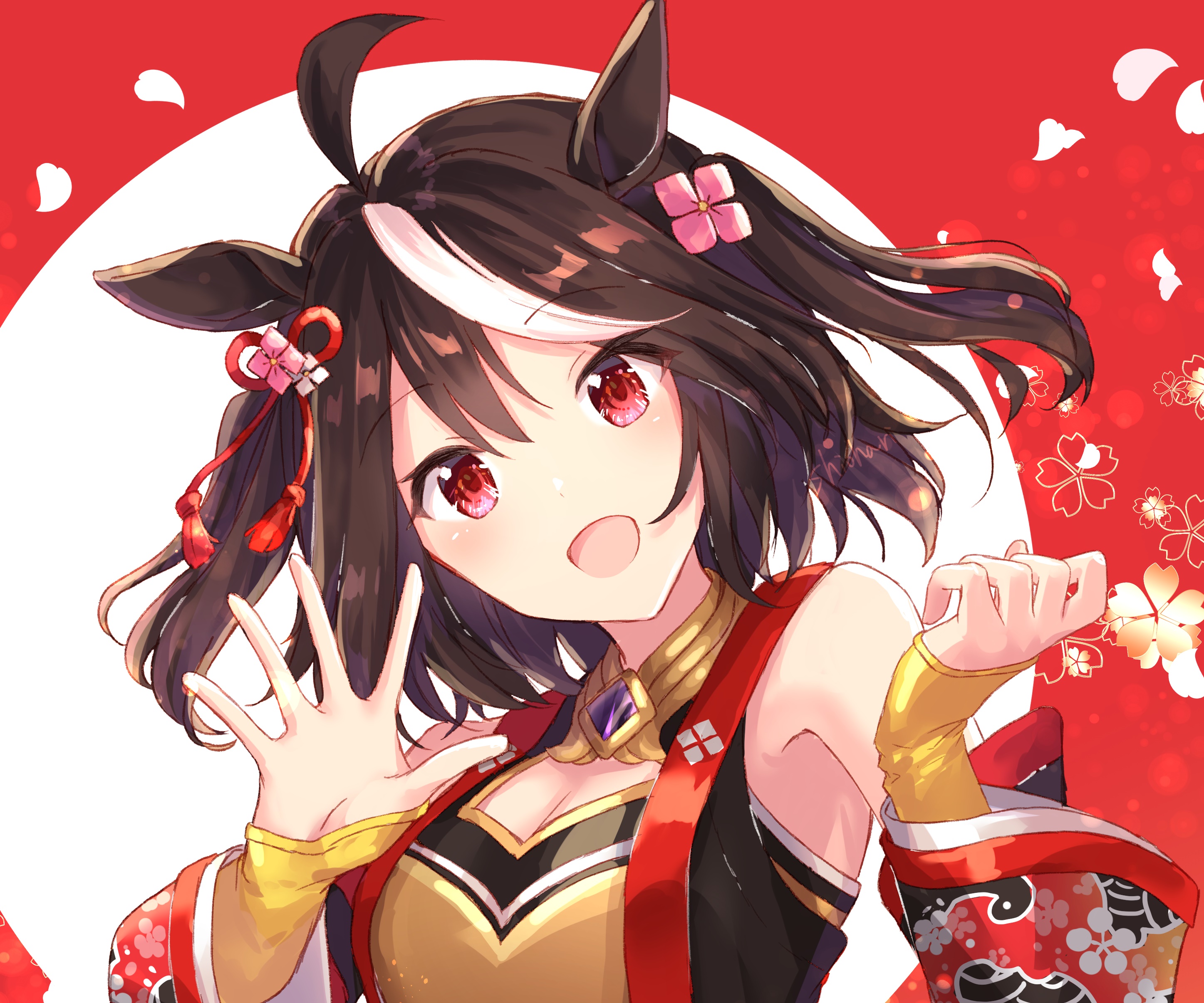 Kitasan Black from Uma Musume: Pretty Derby HD Wallpaper