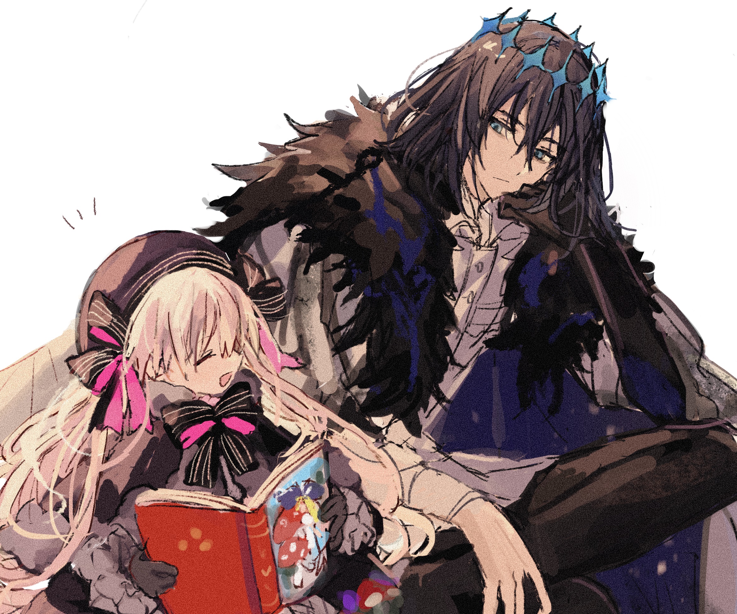 Oberon and Nursery Rhyme from Fate/Grand Order HD Wallpaper