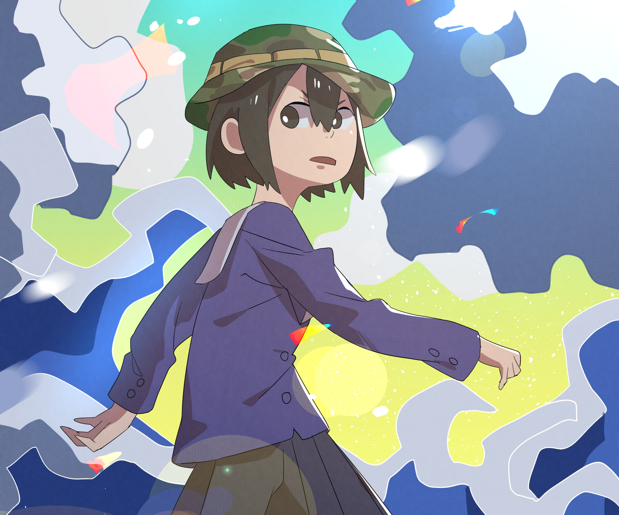 Midori Asakusa from Hands Off The Motion Pictures Club! HD Wallpaper