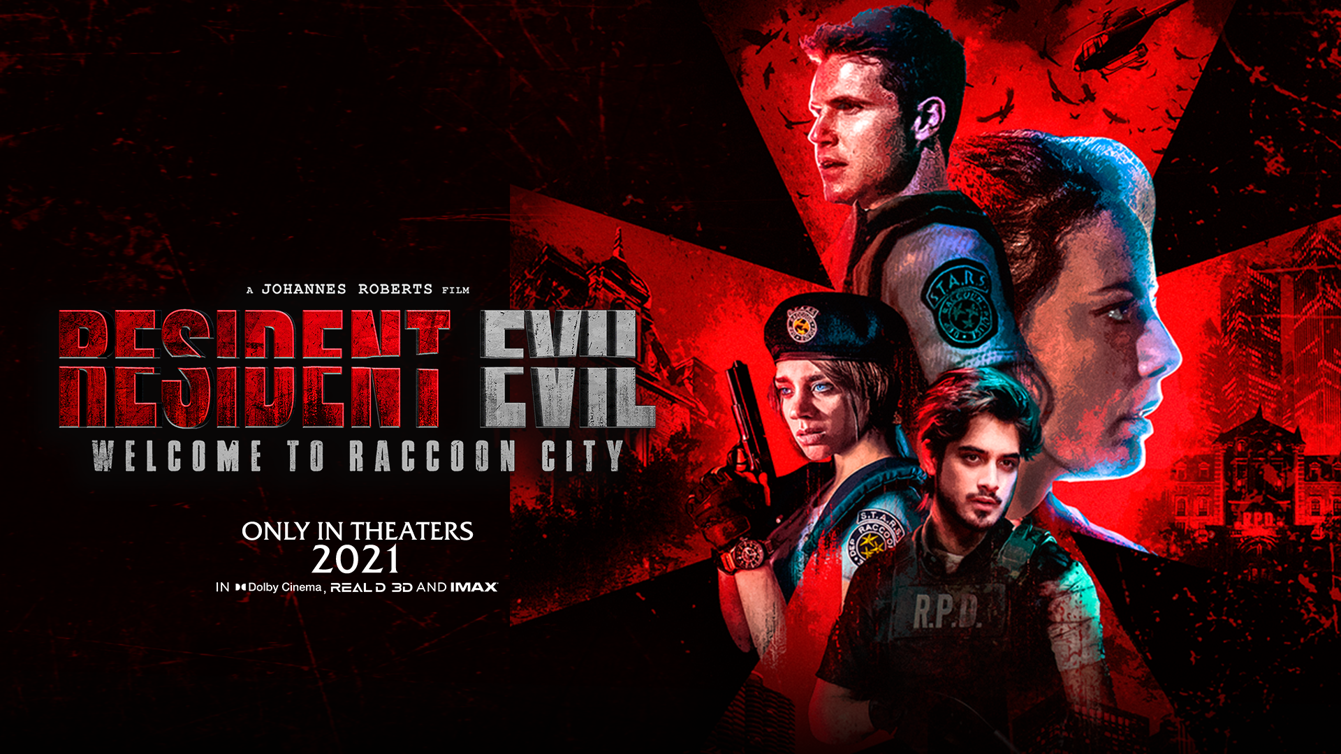 Resident Evil: Welcome to Raccoon City movie poster HD Wallpaper