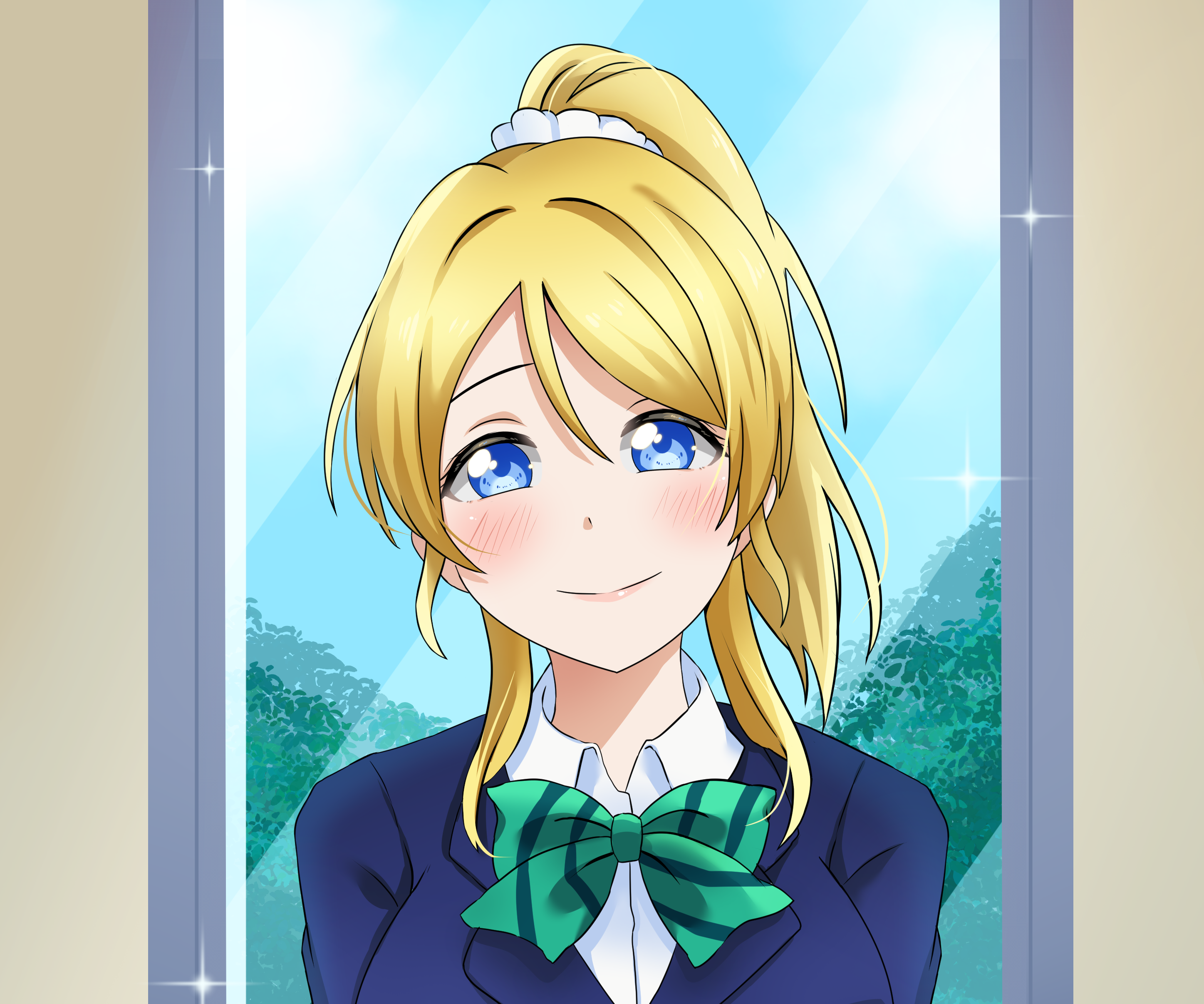 Eri Ayase from Love Live! School Idol Festival HD Wallpaper