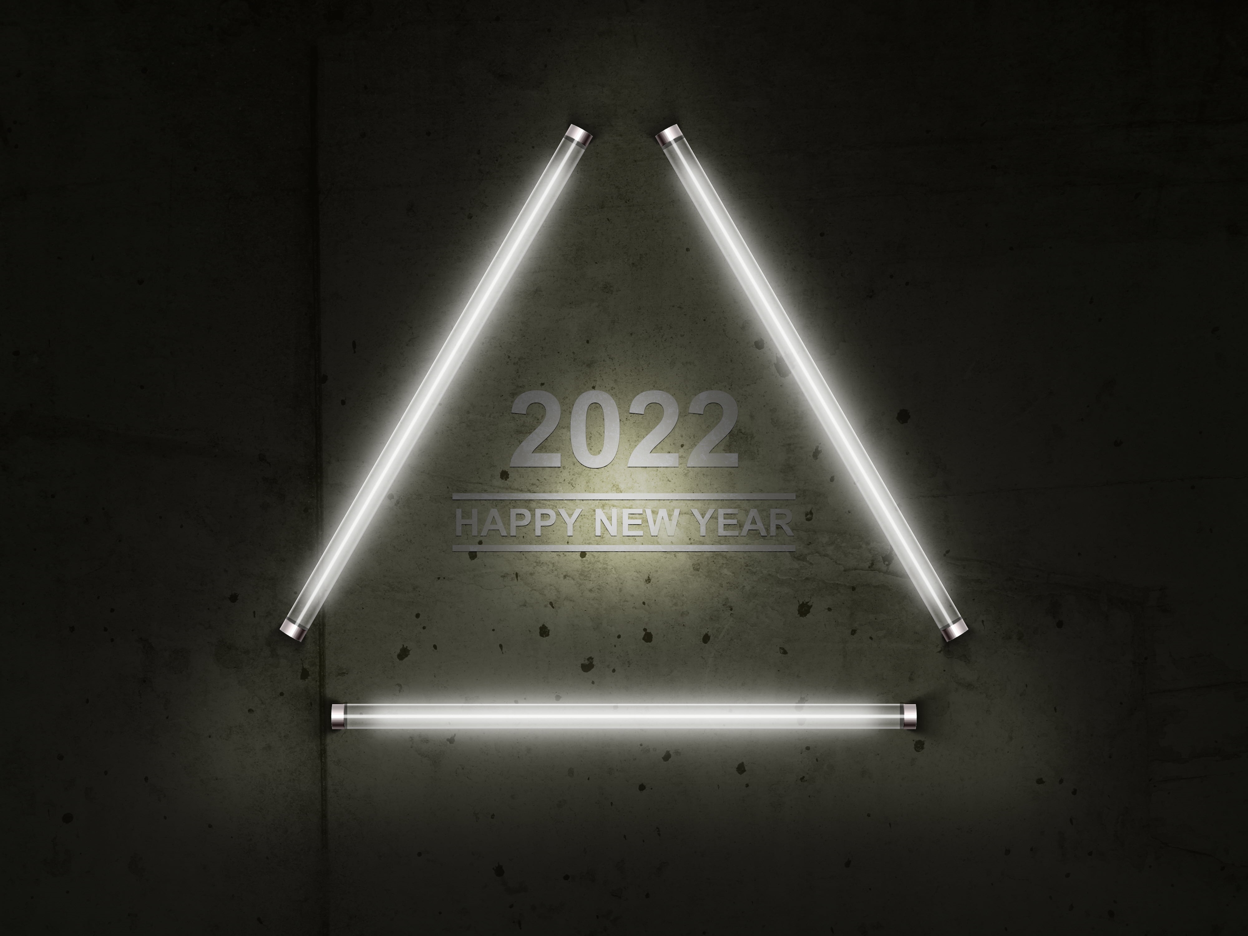 Happy New Year 2022 4K HD Wallpaper
