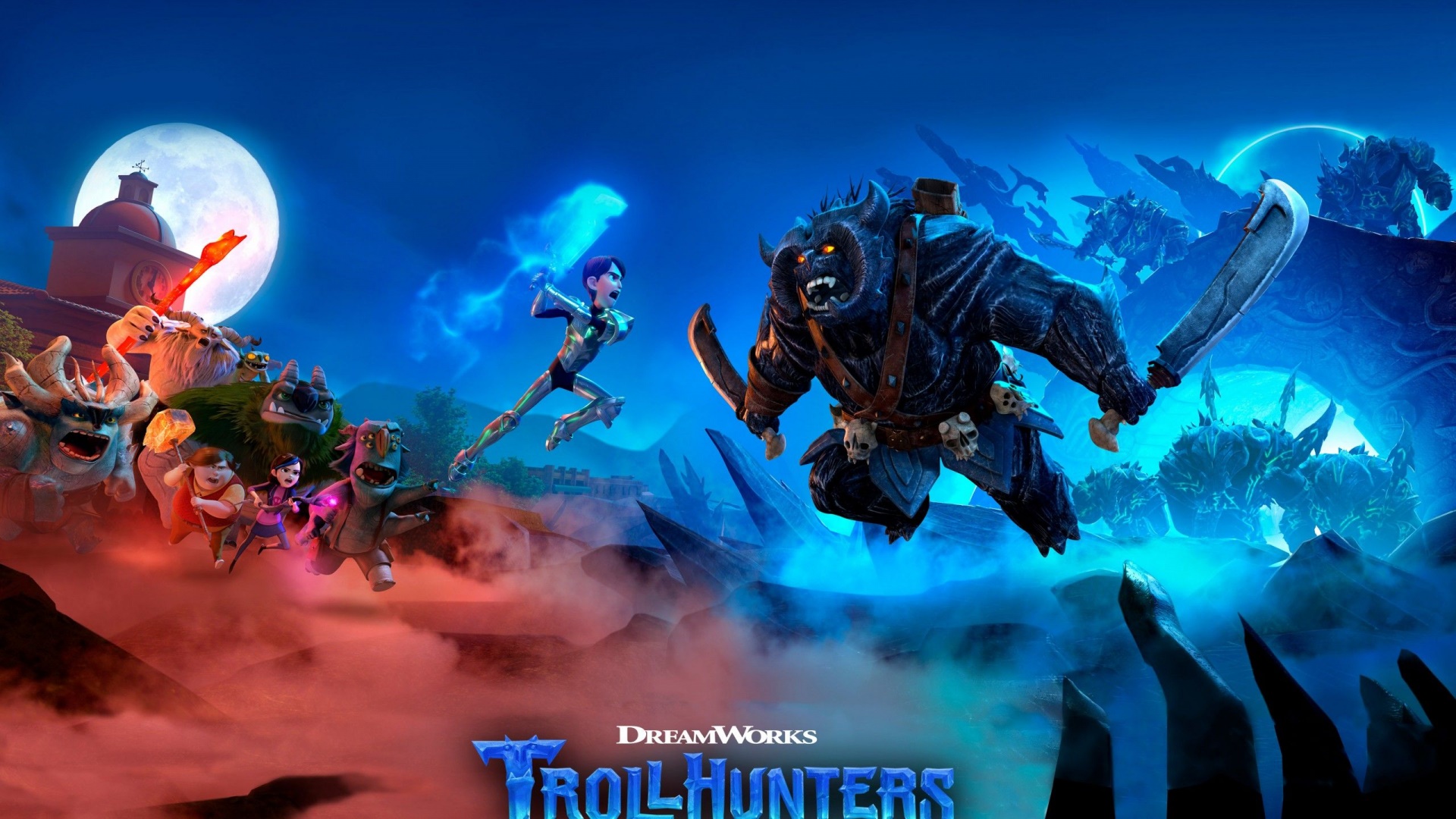 DreamWorks Trollhunters: Tales of Arcadia HD Wallpaper