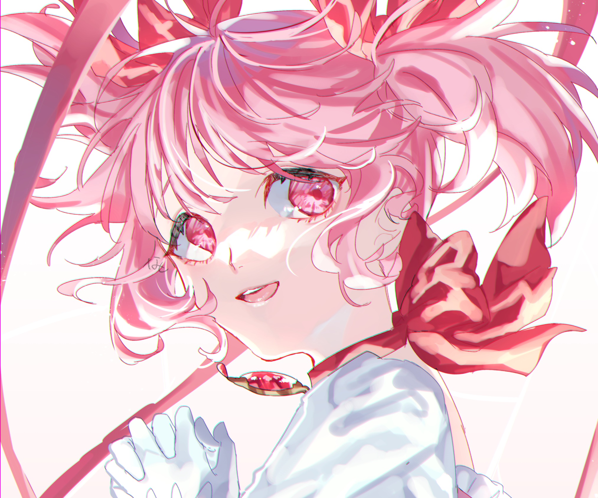 Madoka Kaname from Puella Magi Madoka Magica HD Wallpaper