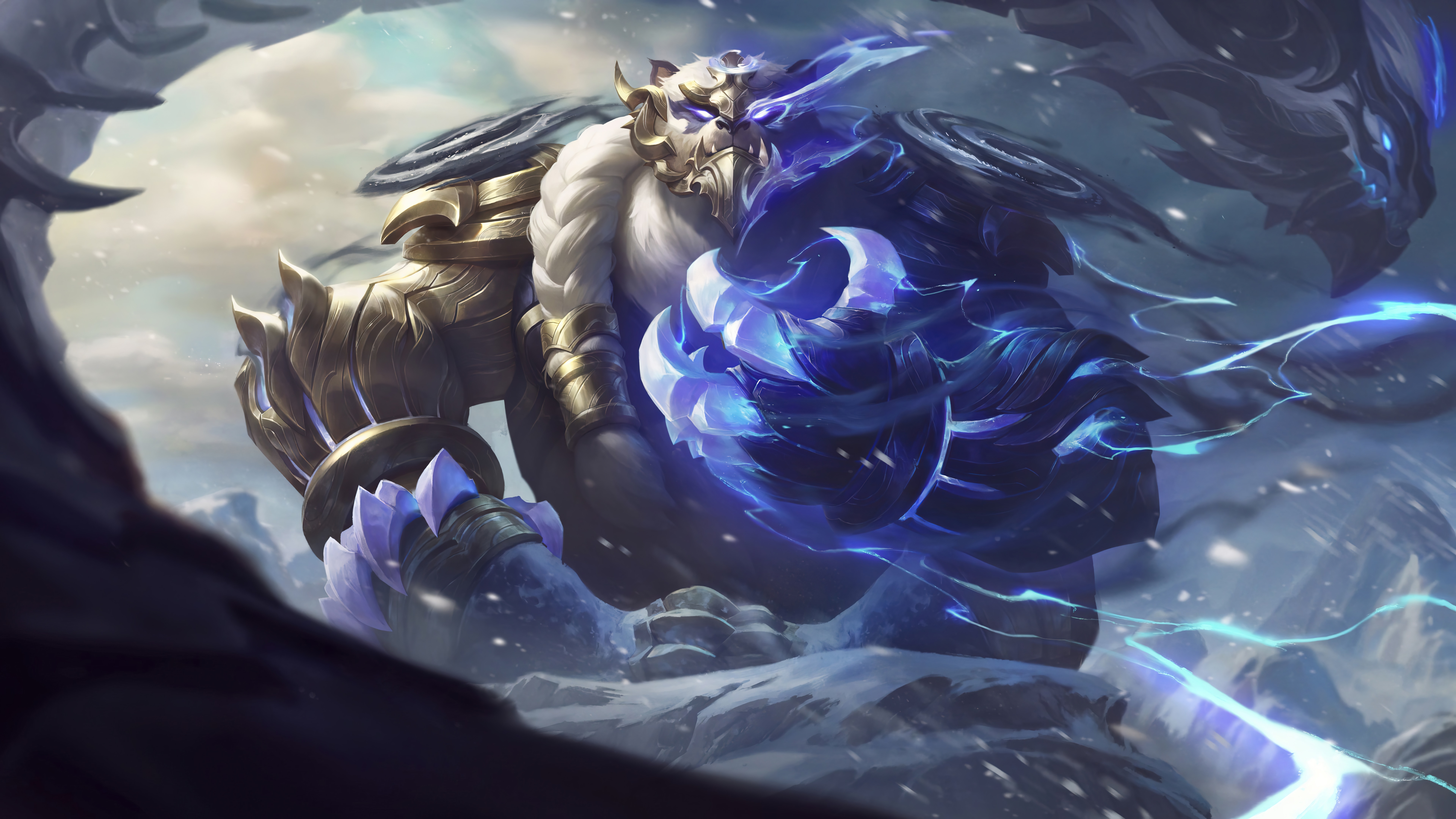 Volibear from League of Legends HD Wallpaper