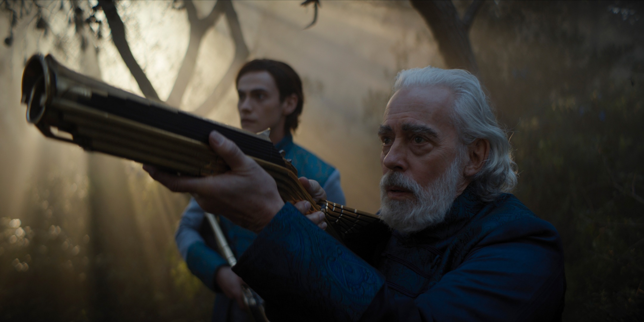 Terrence Mann and Cassian Bilton from Foundation HD Wallpaper
