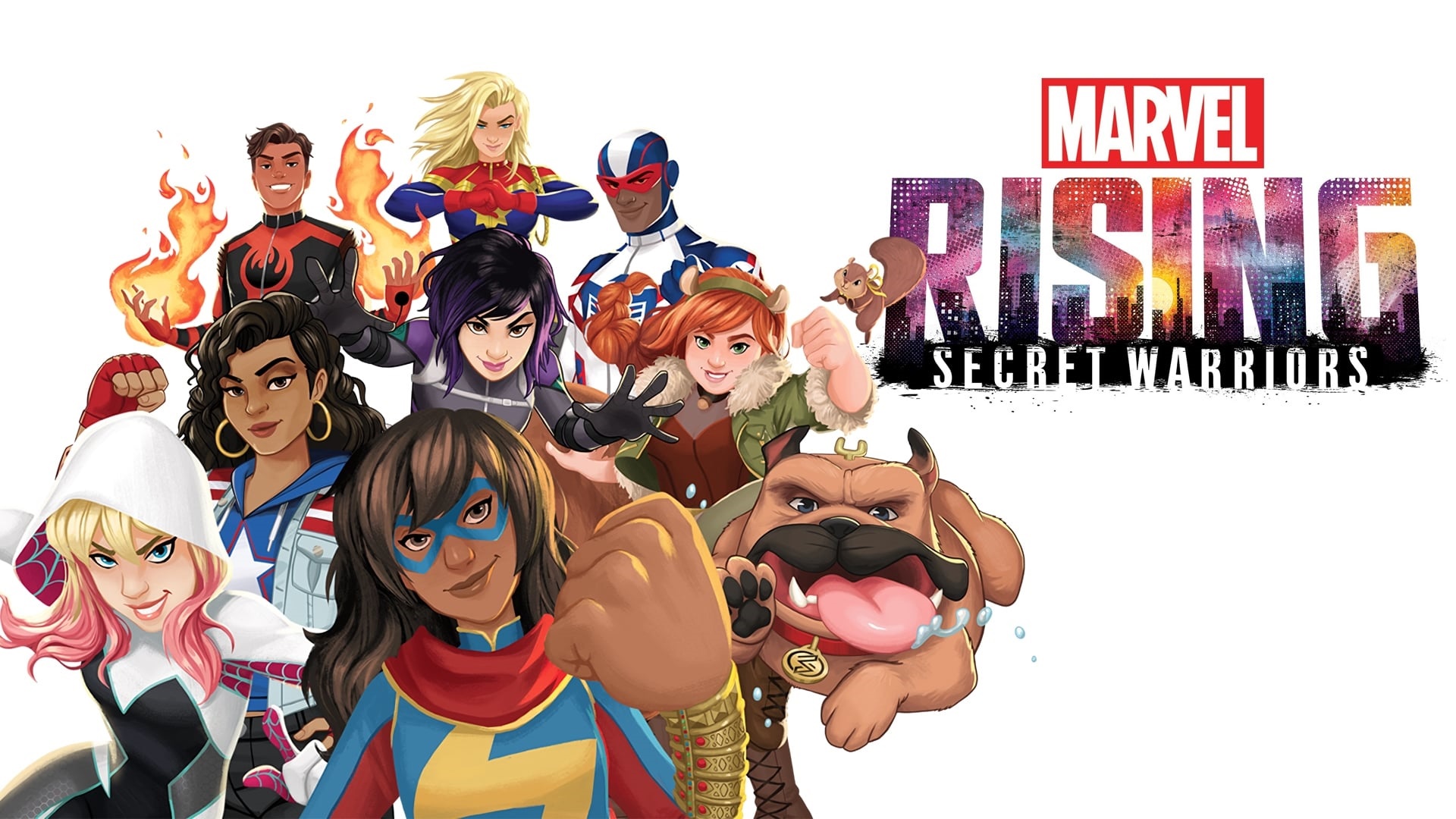 Marvel Rising Secret Warriors characters HD Wallpaper