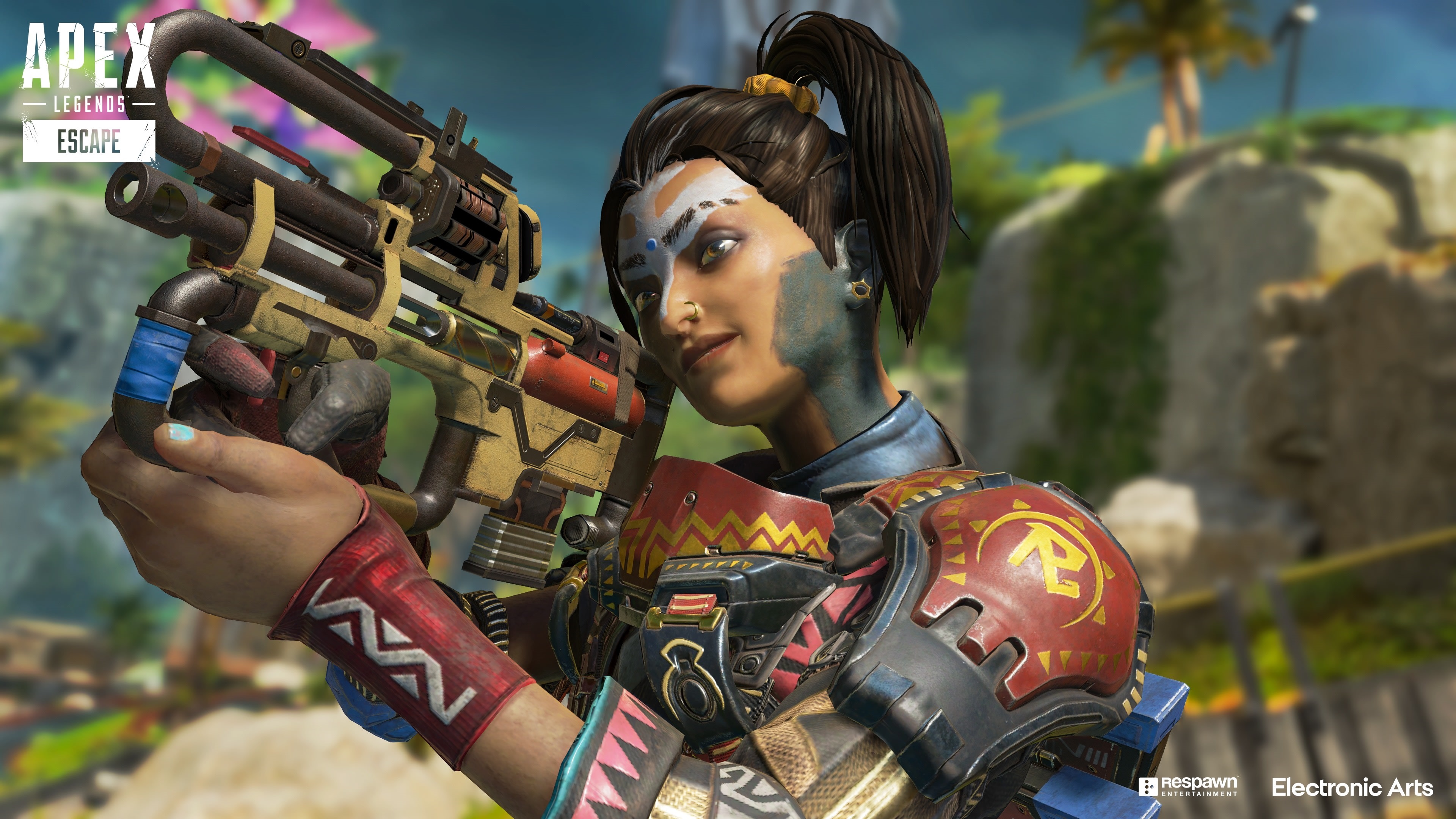 Rampart from Apex Legends Escape 4K HD Wallpaper