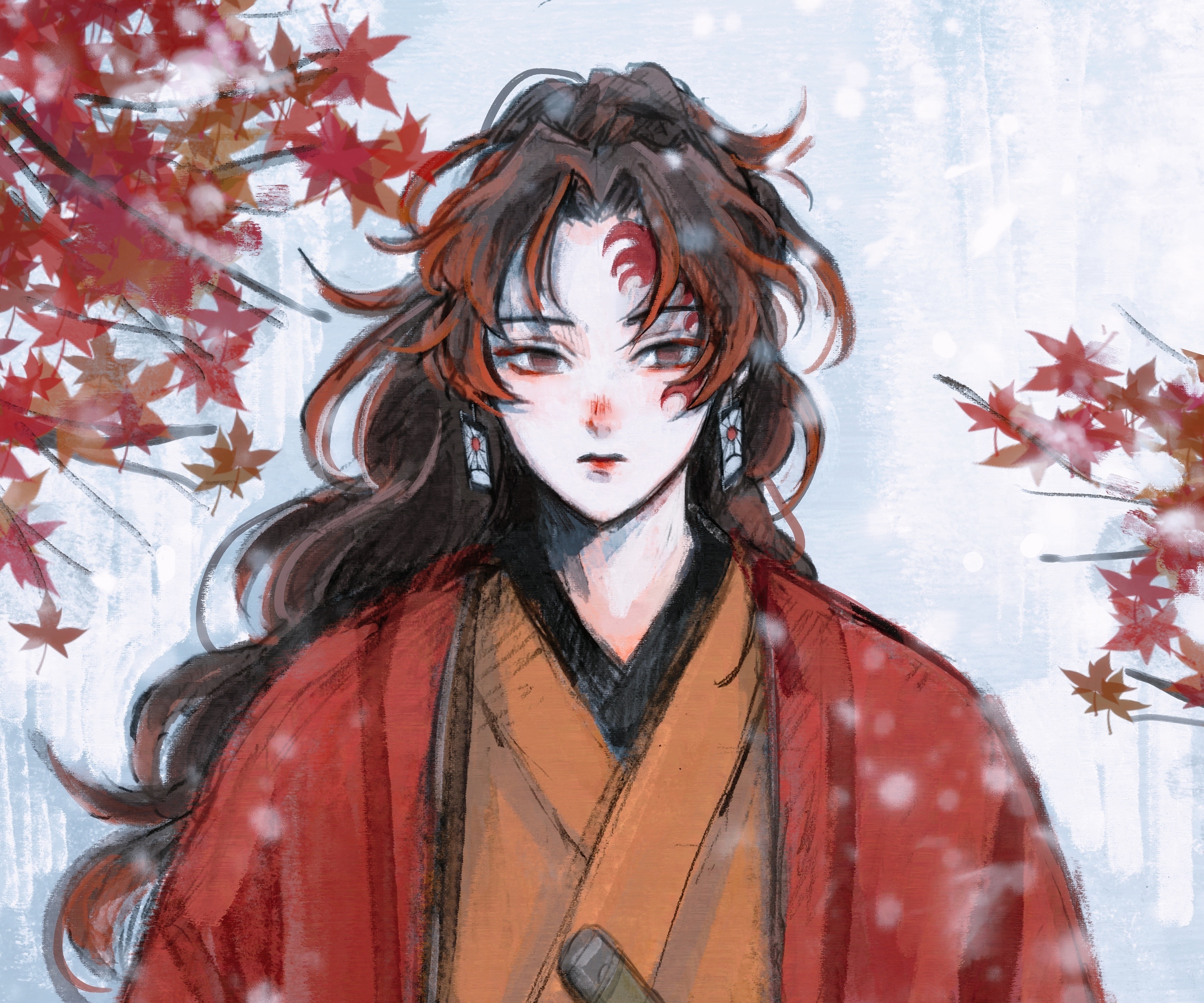Yoriichi Tsugikuni from Demon Slayer: Kimetsu No Yaiba HD Wallpaper