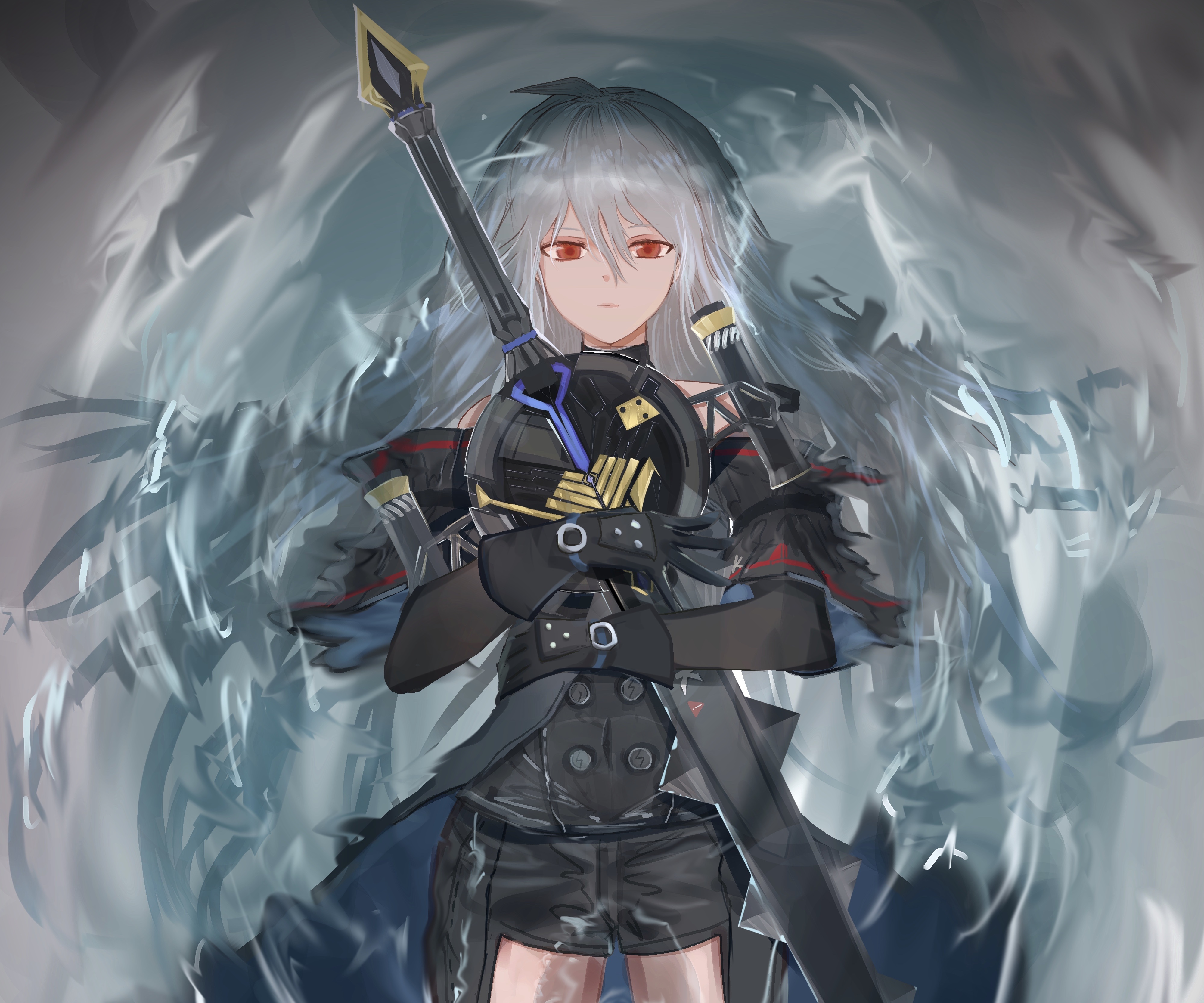 Skadi from Arknights 4K HD Wallpaper