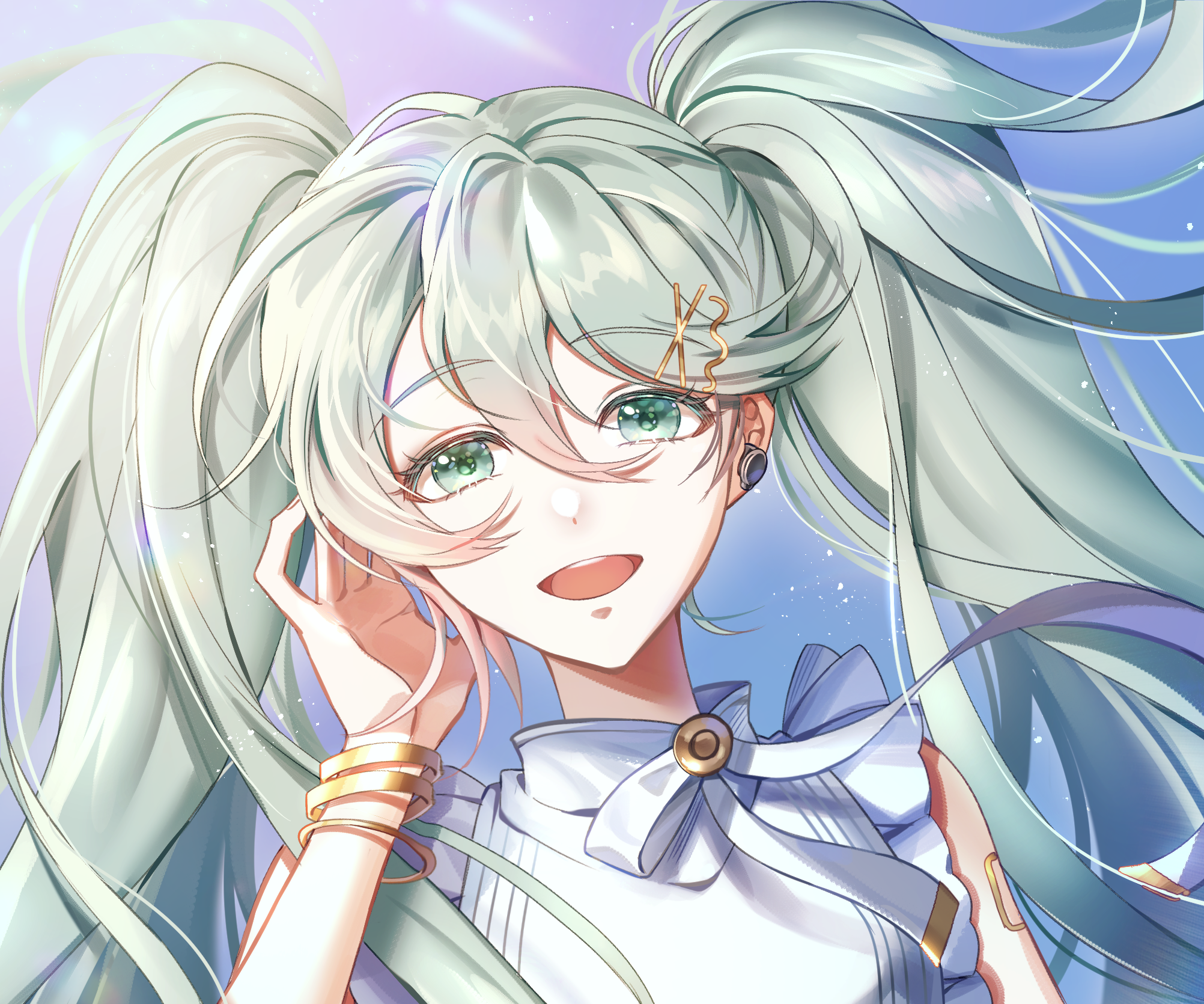 Hatsune Miku from Vocaloid HD Wallpaper