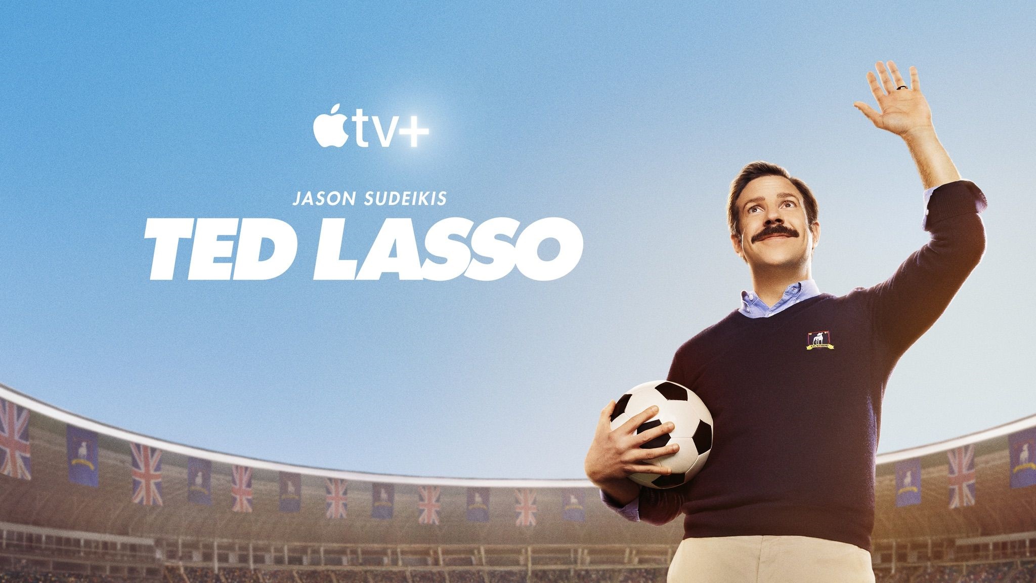 Ted Lasso starring Jason Sudeikis on Apple TV+ HD Wallpaper