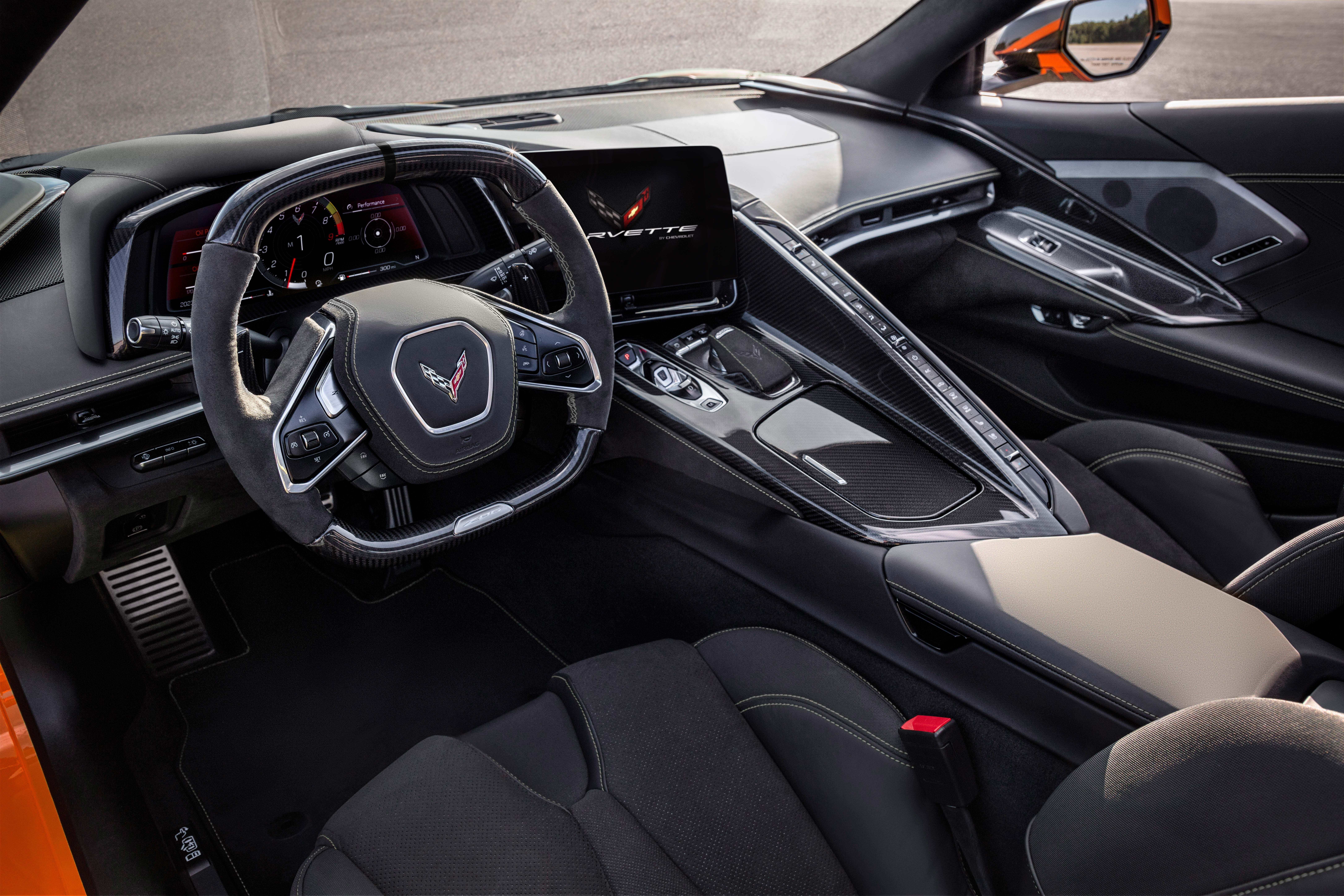 2023 Chevrolet Corvette Z06 Interior HD Wallpaper