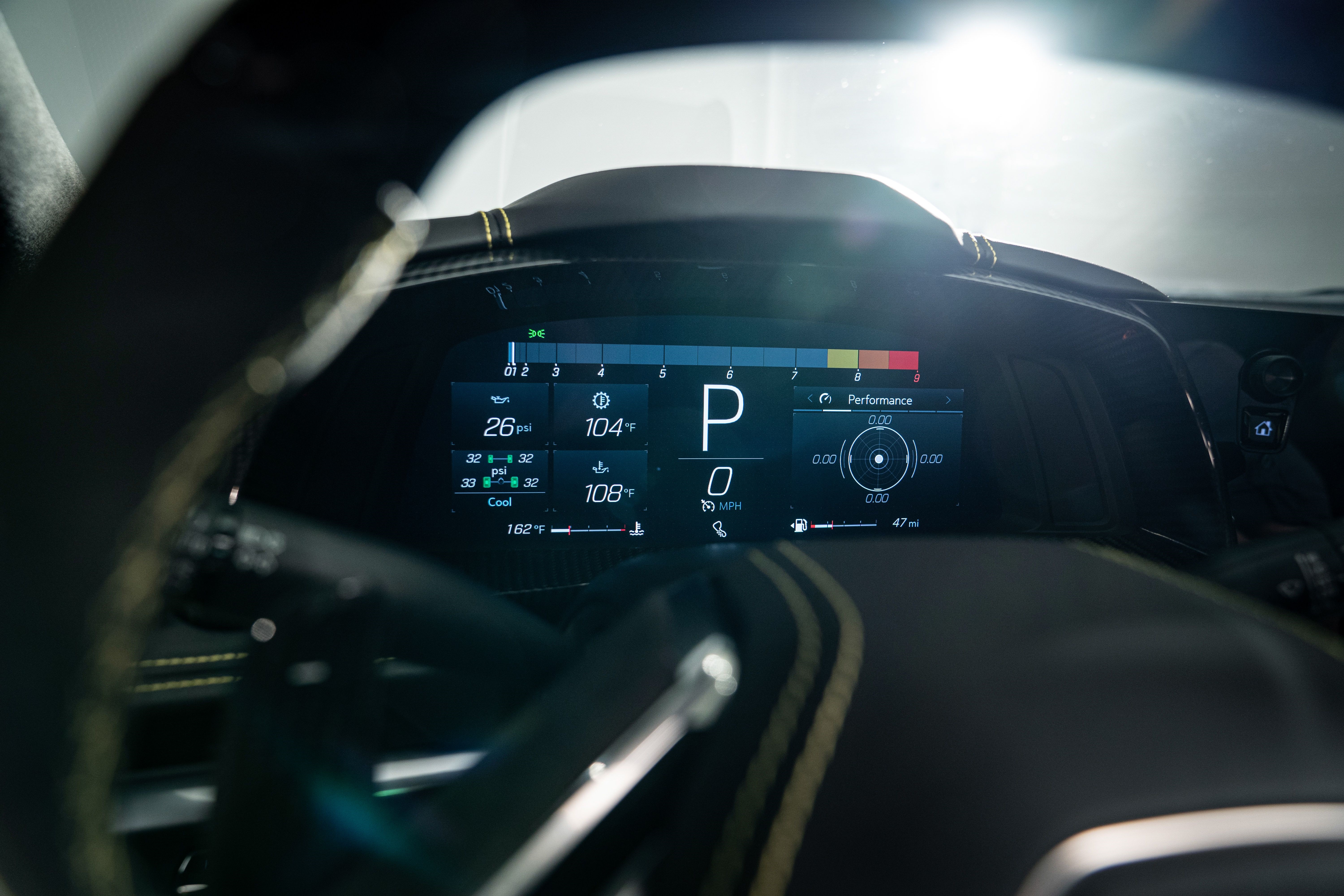2023 Chevrolet Corvette Z06 Dashboard HD Wallpaper
