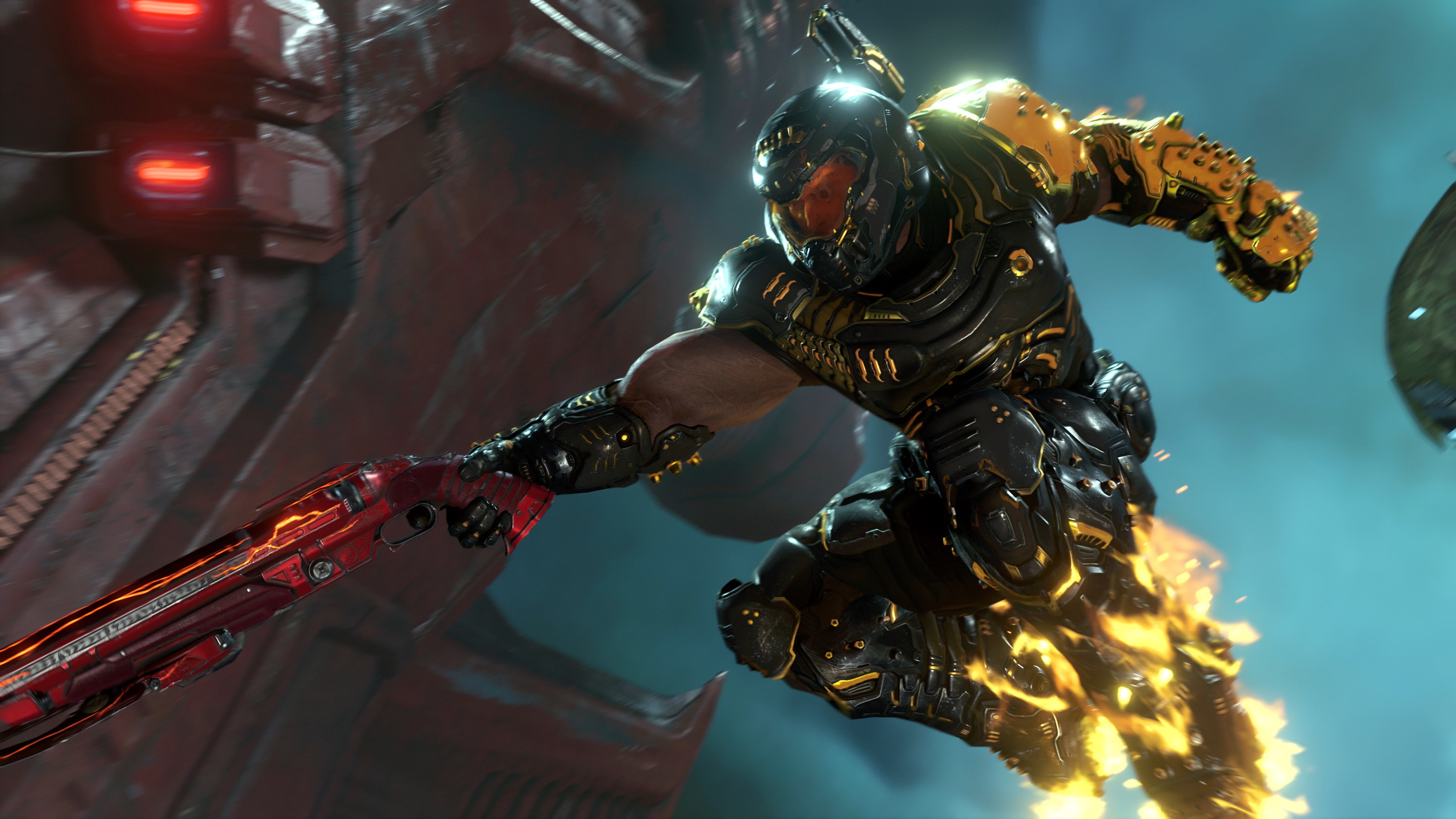 Doom Slayer from DOOM Eternal in 4K HD Wallpaper