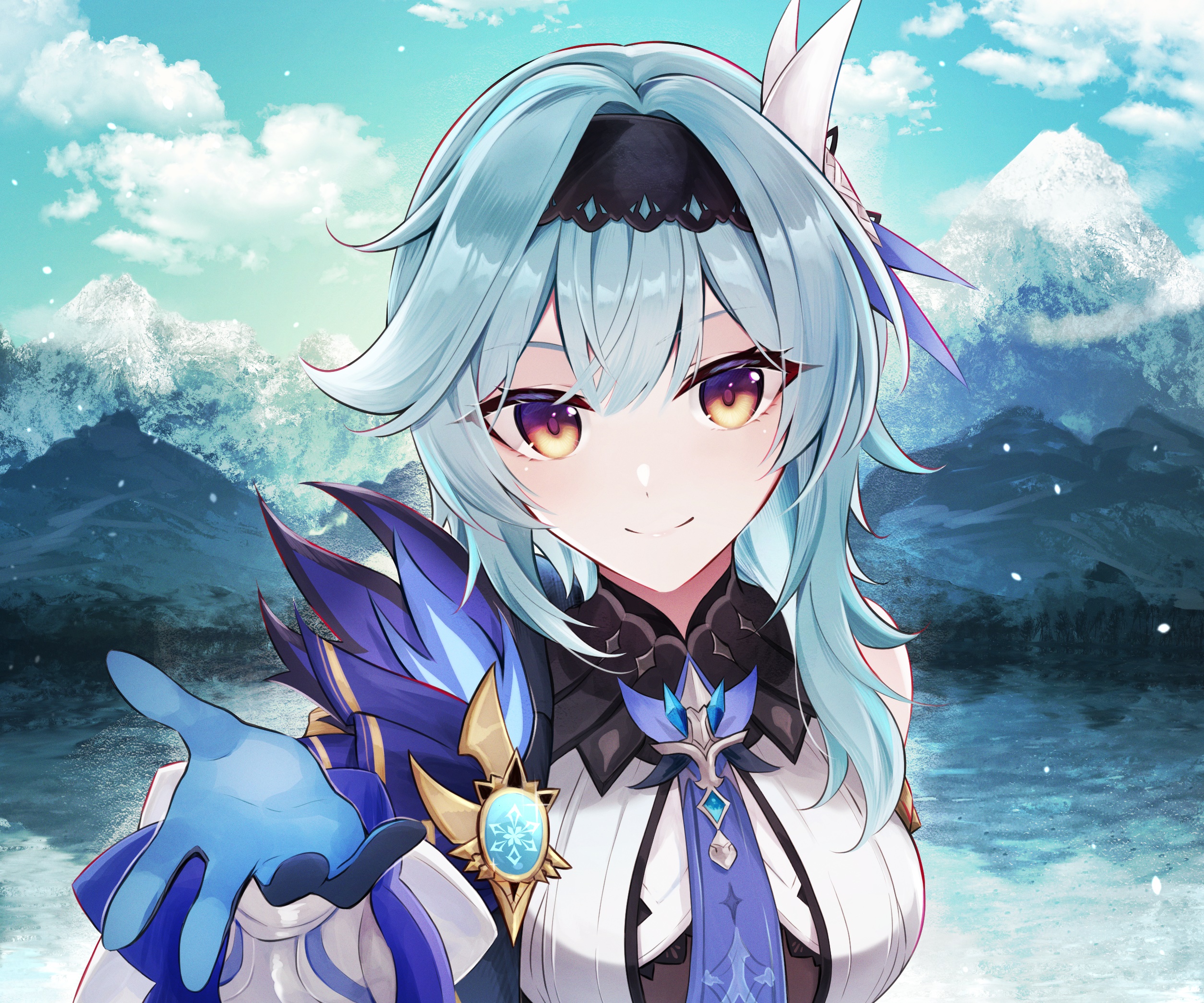 Eula from Genshin Impact HD Wallpaper