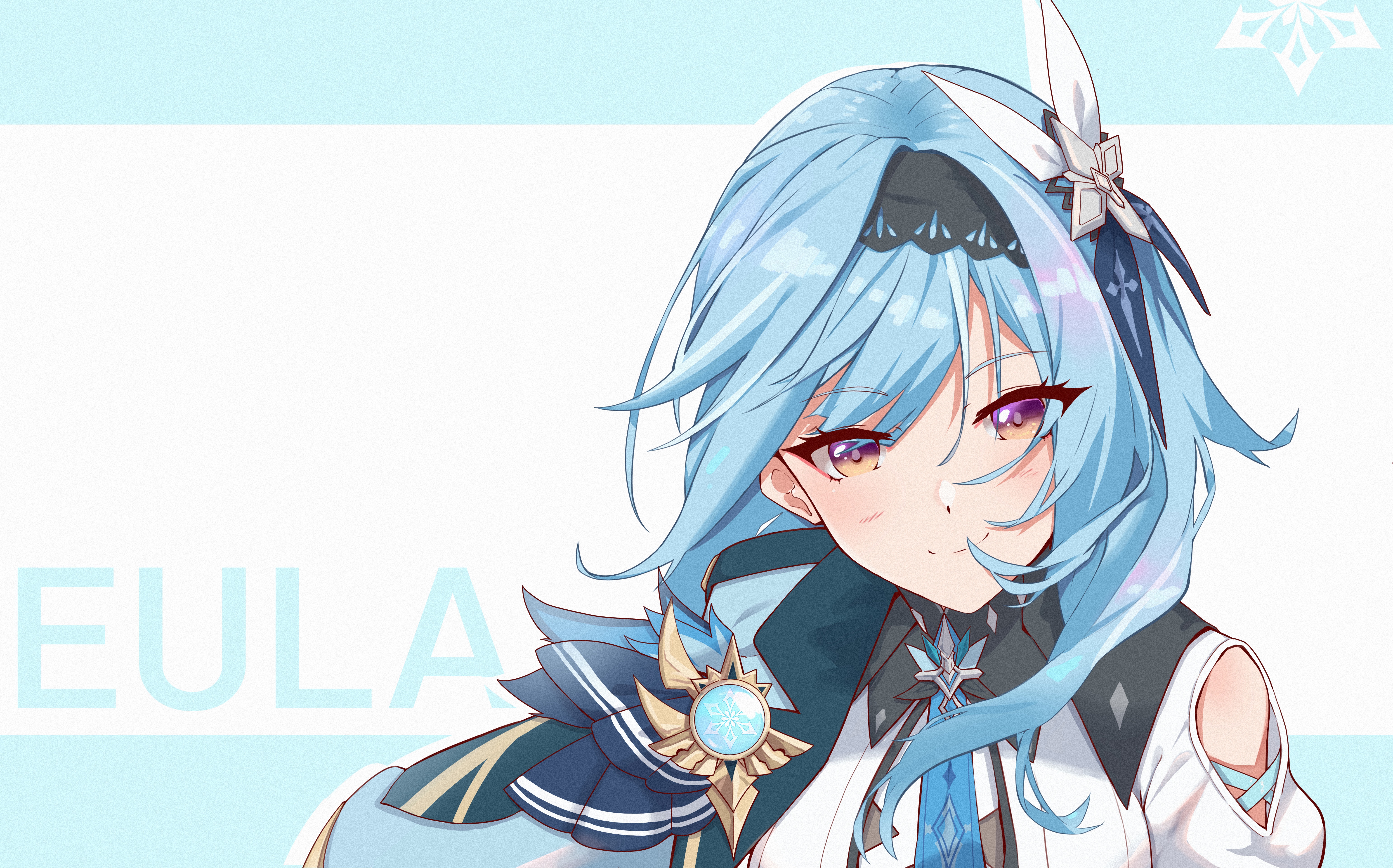 Eula from Genshin Impact in HD Wallpaper
