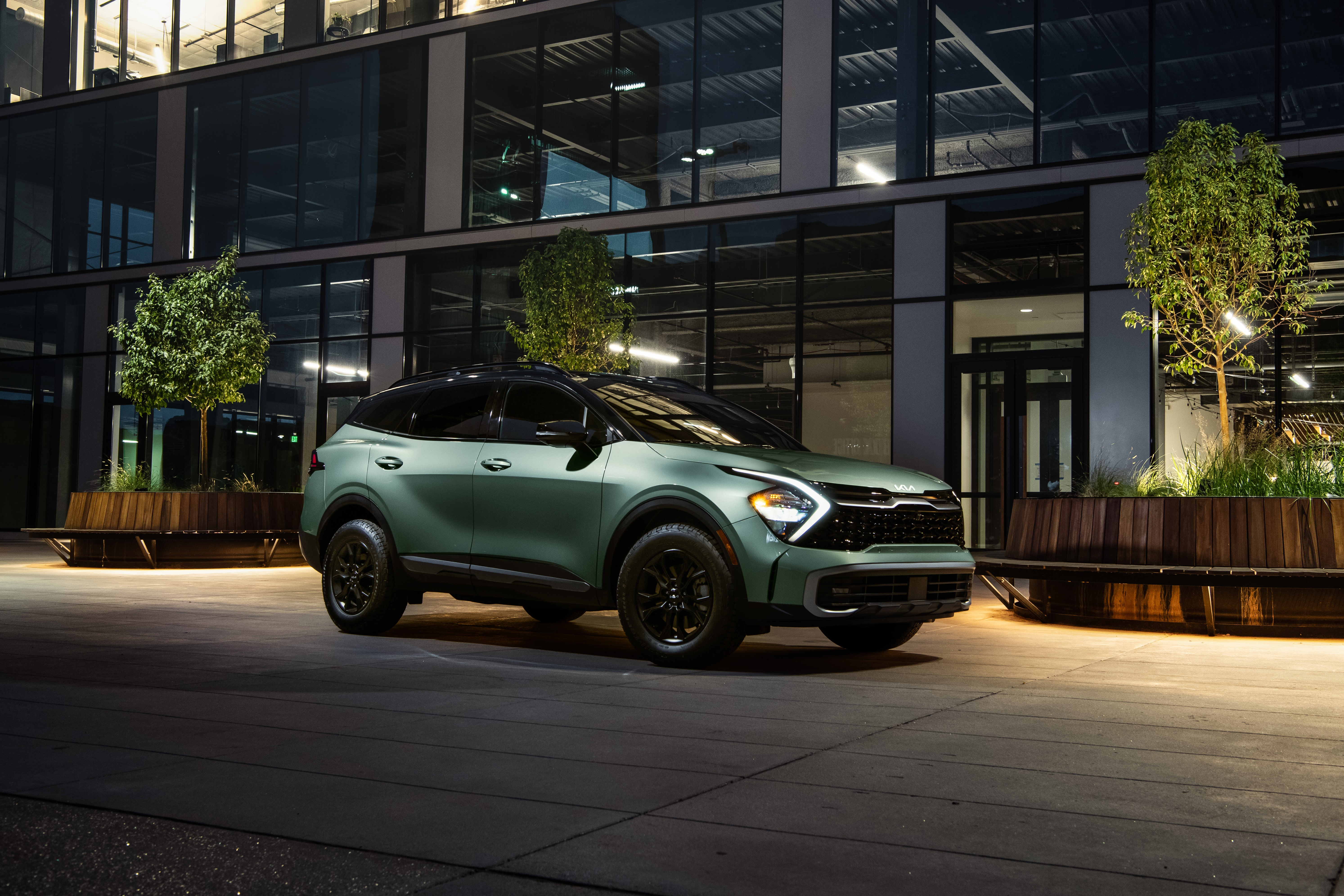 Kia Sportage X-Pro 4K SUV HD Wallpaper