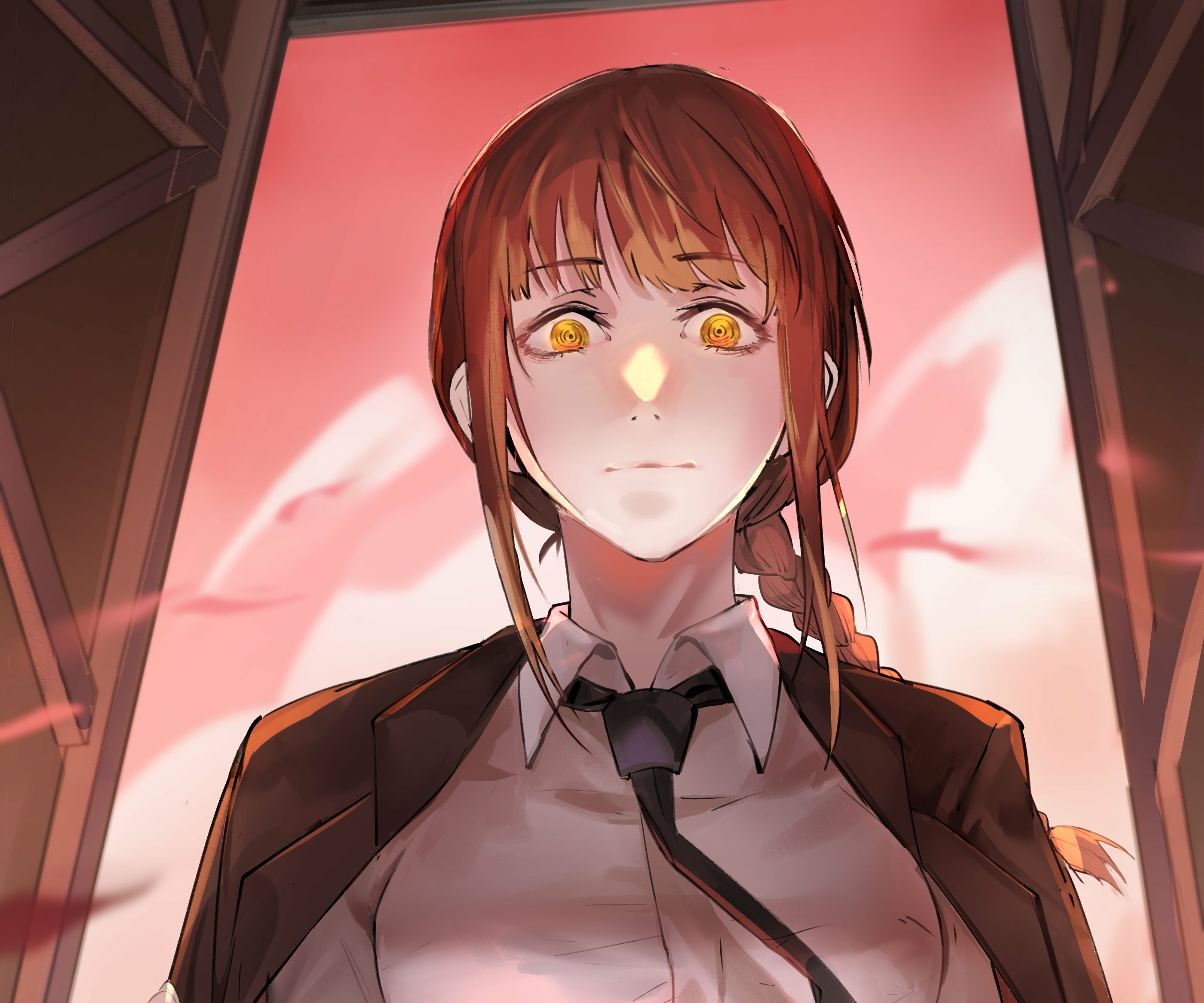 Makima from Chainsaw Man HD Wallpaper